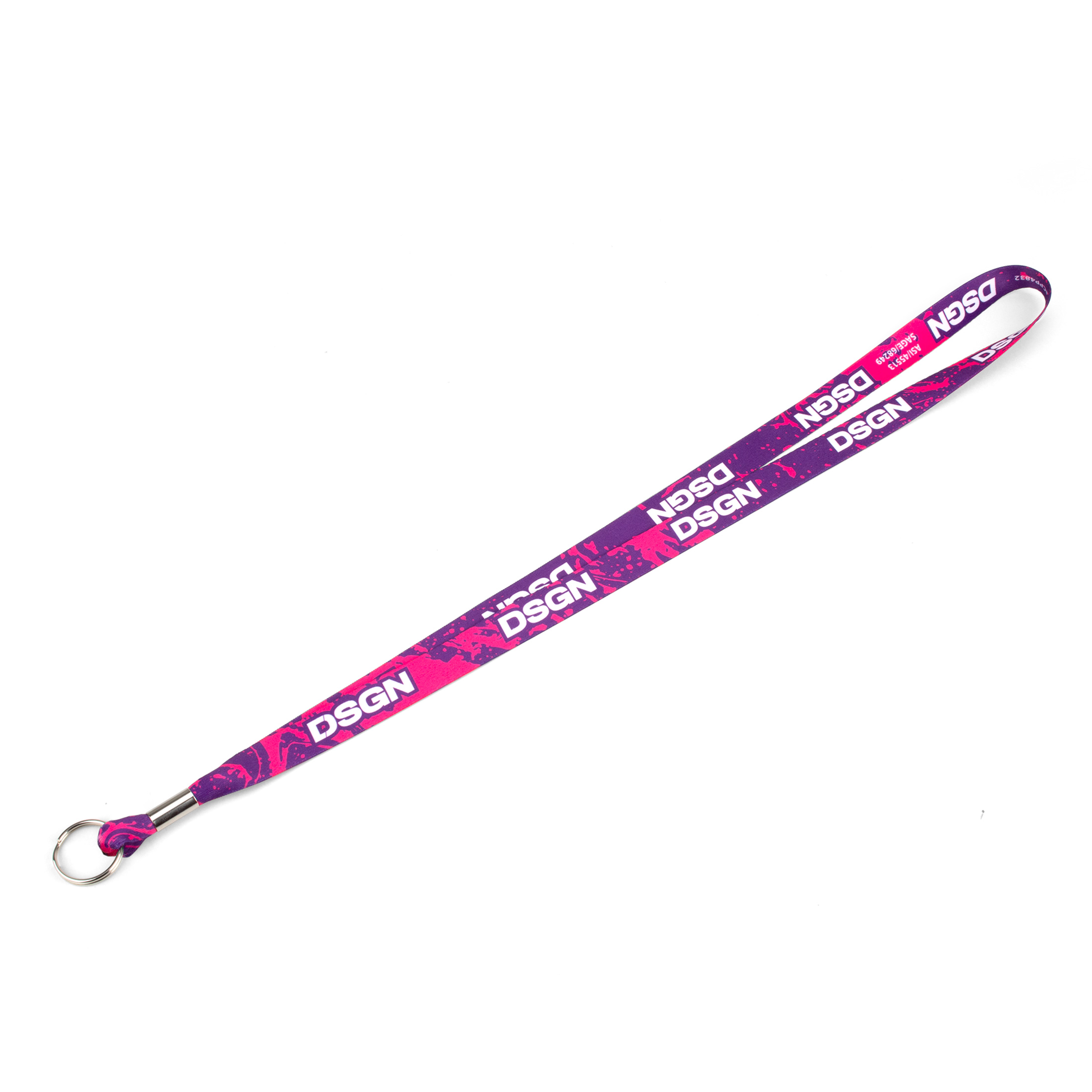 3/8" Satin Finish Full Color Lanyard Quick Ship