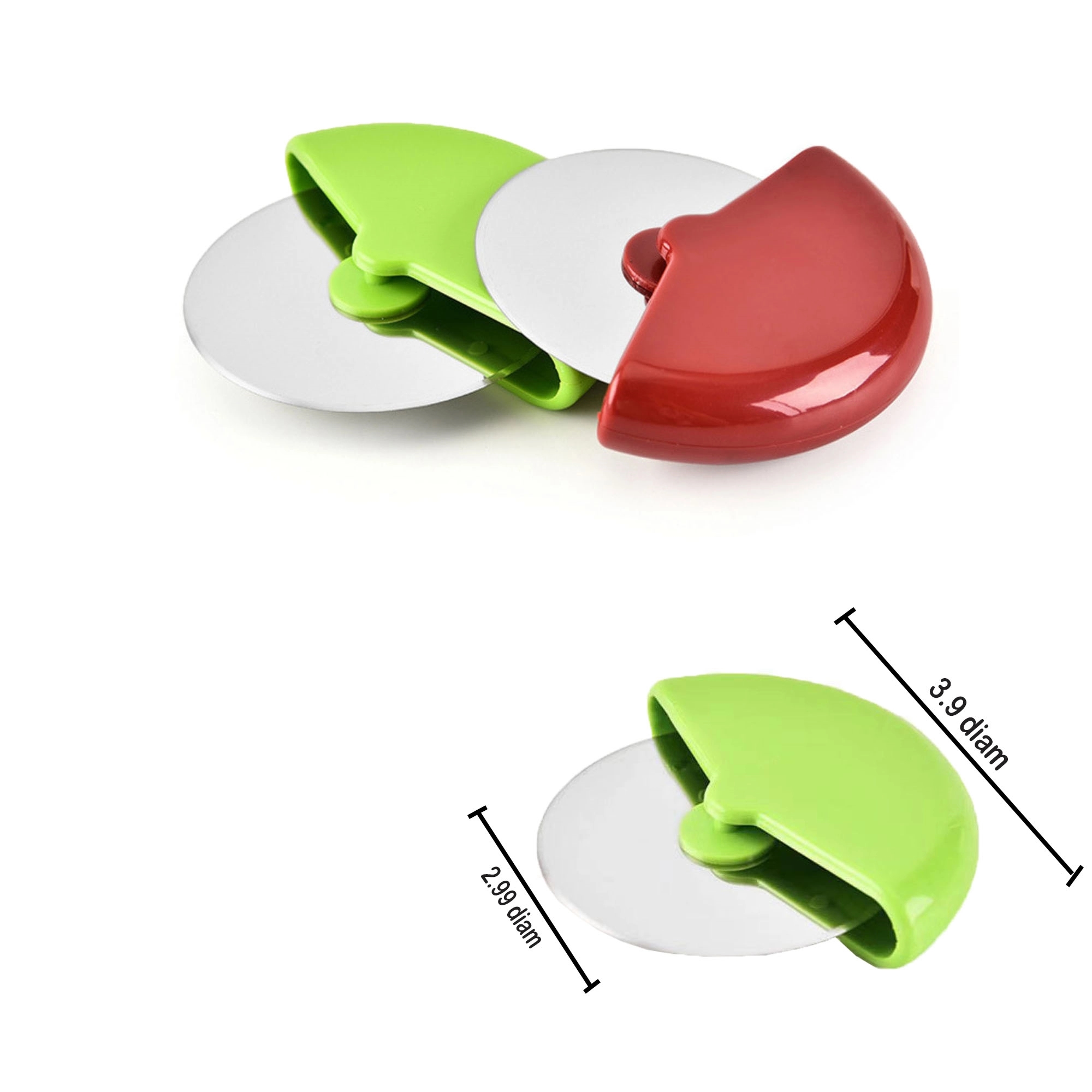 Handheld Pizza Cutters MOQ 100PCS 2
