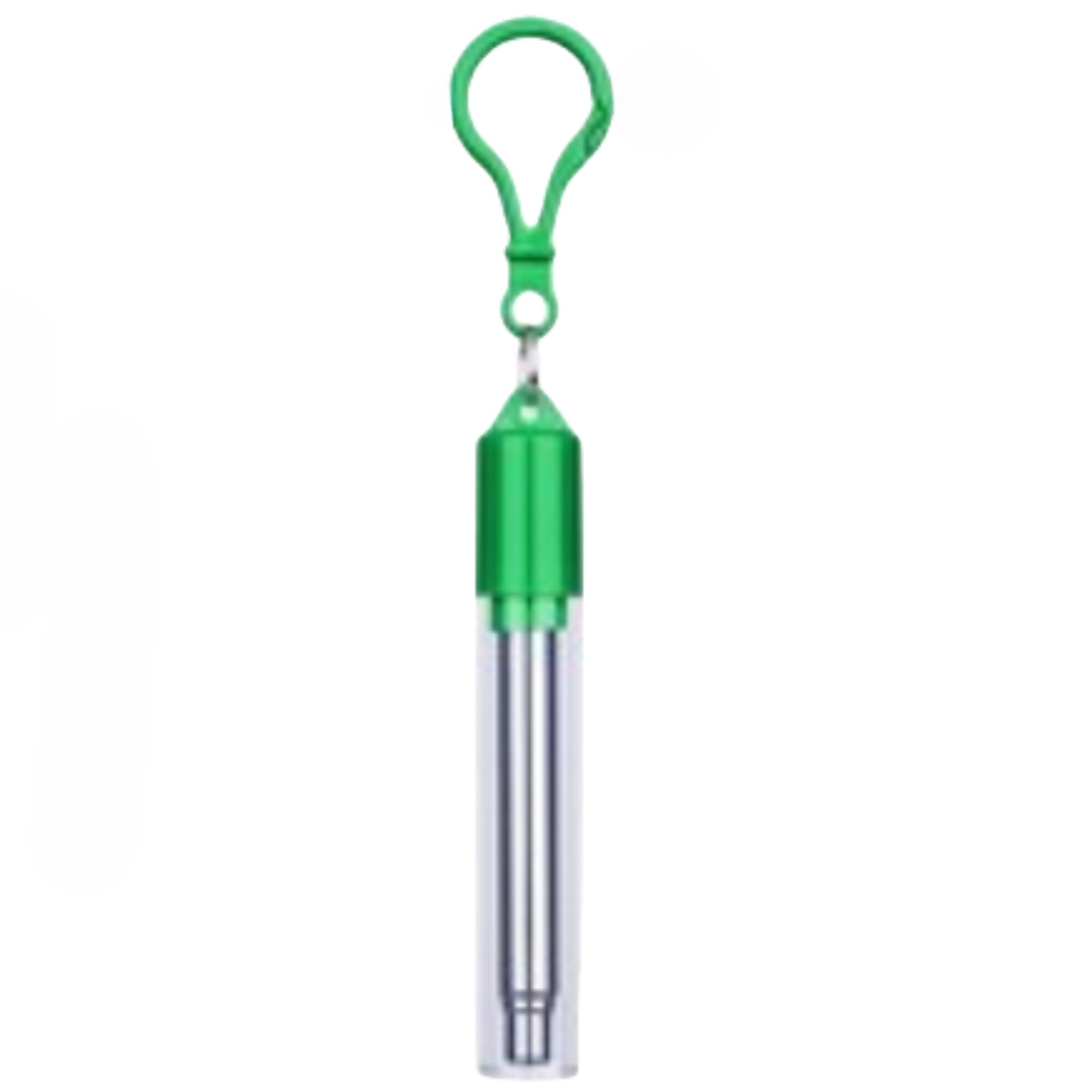 Slide Collapsible Straw With Keychain 6