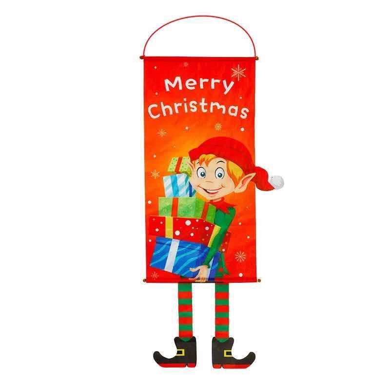 Christmas Day Hanging Flag 6