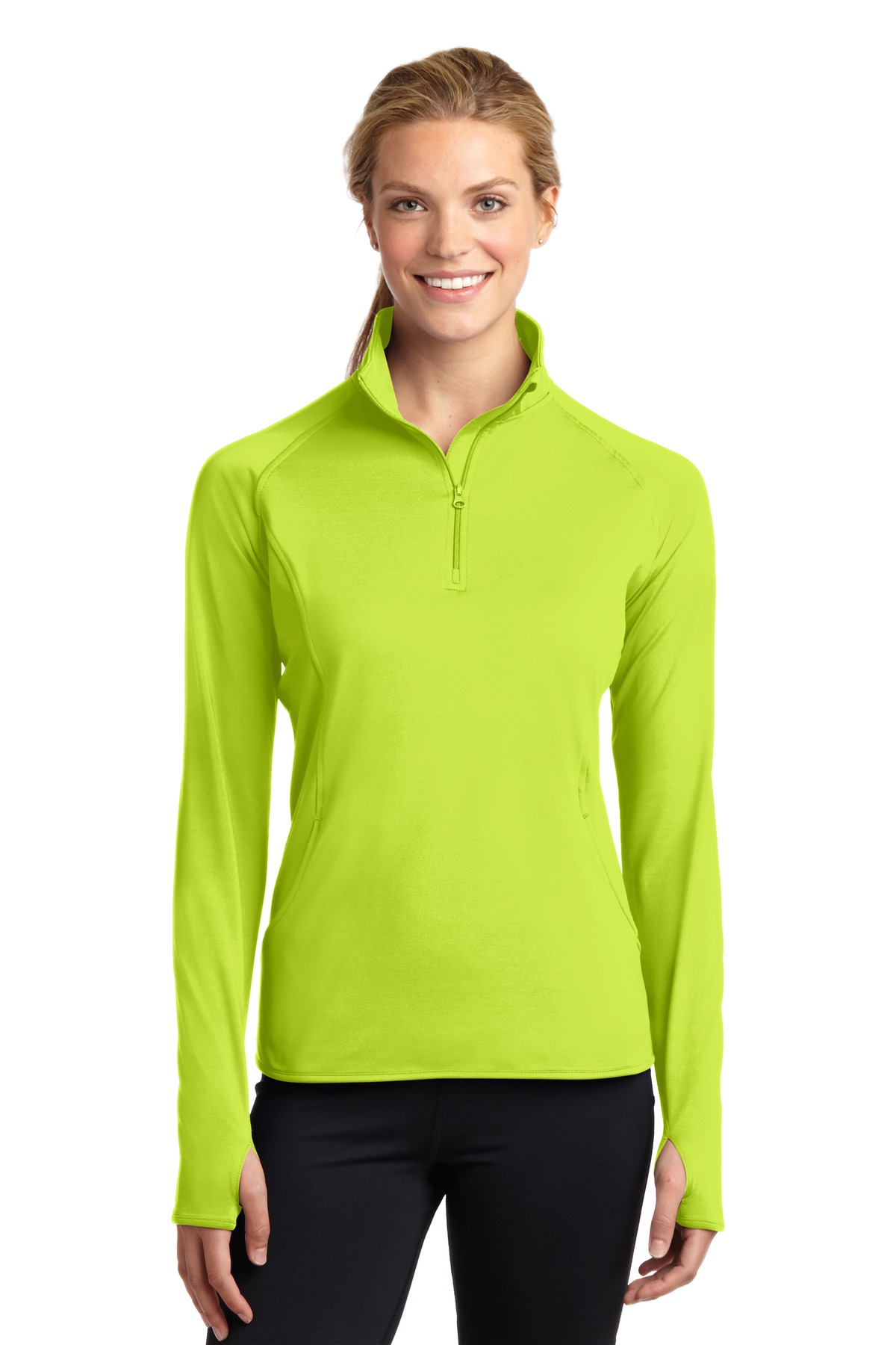 Sport-Tek® Women's Sport-Wick Stretch 1/4-Zip Pullover 52