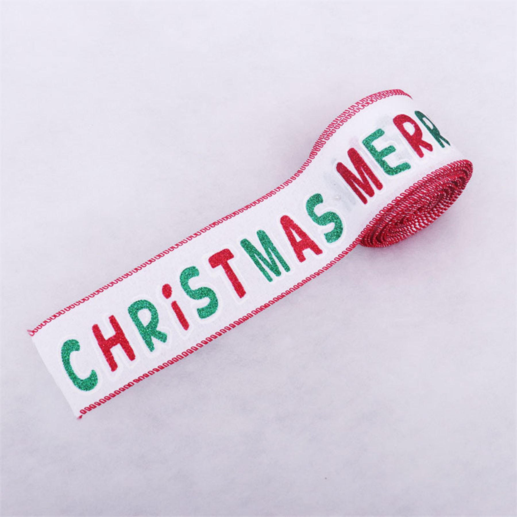 Christmas Burlap Ribbons 3