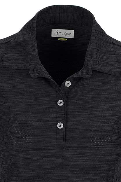 Women's Greg Norman Play Dry® Heather Solid Polo 3