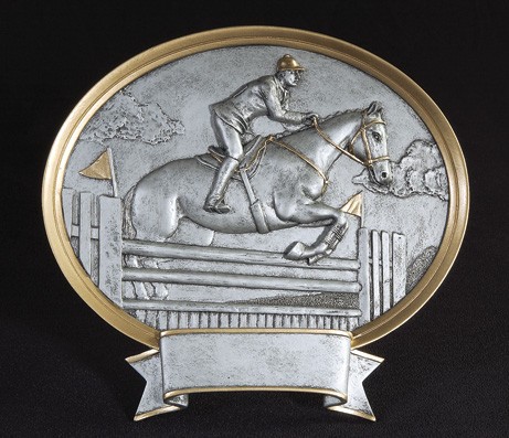8" Equestrian Male Legend Plate 2