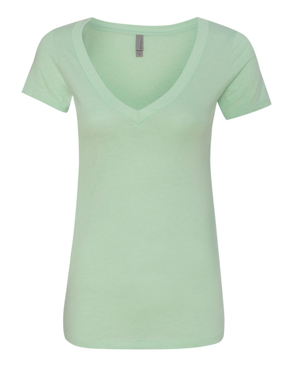 Women's CVC Deep V-Neck Tee - 6640 43