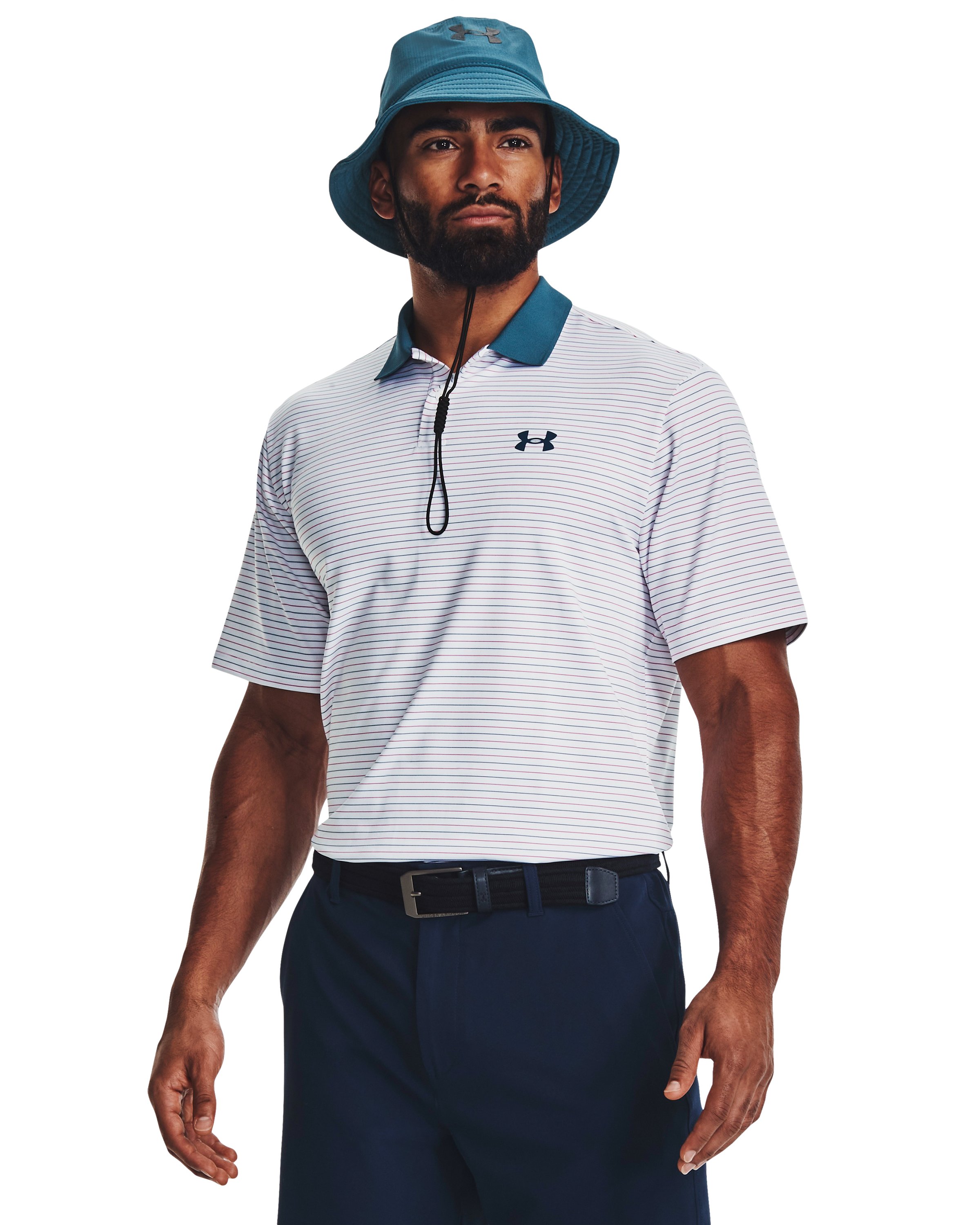 UA Matchplay Stripe Men's Polo 10