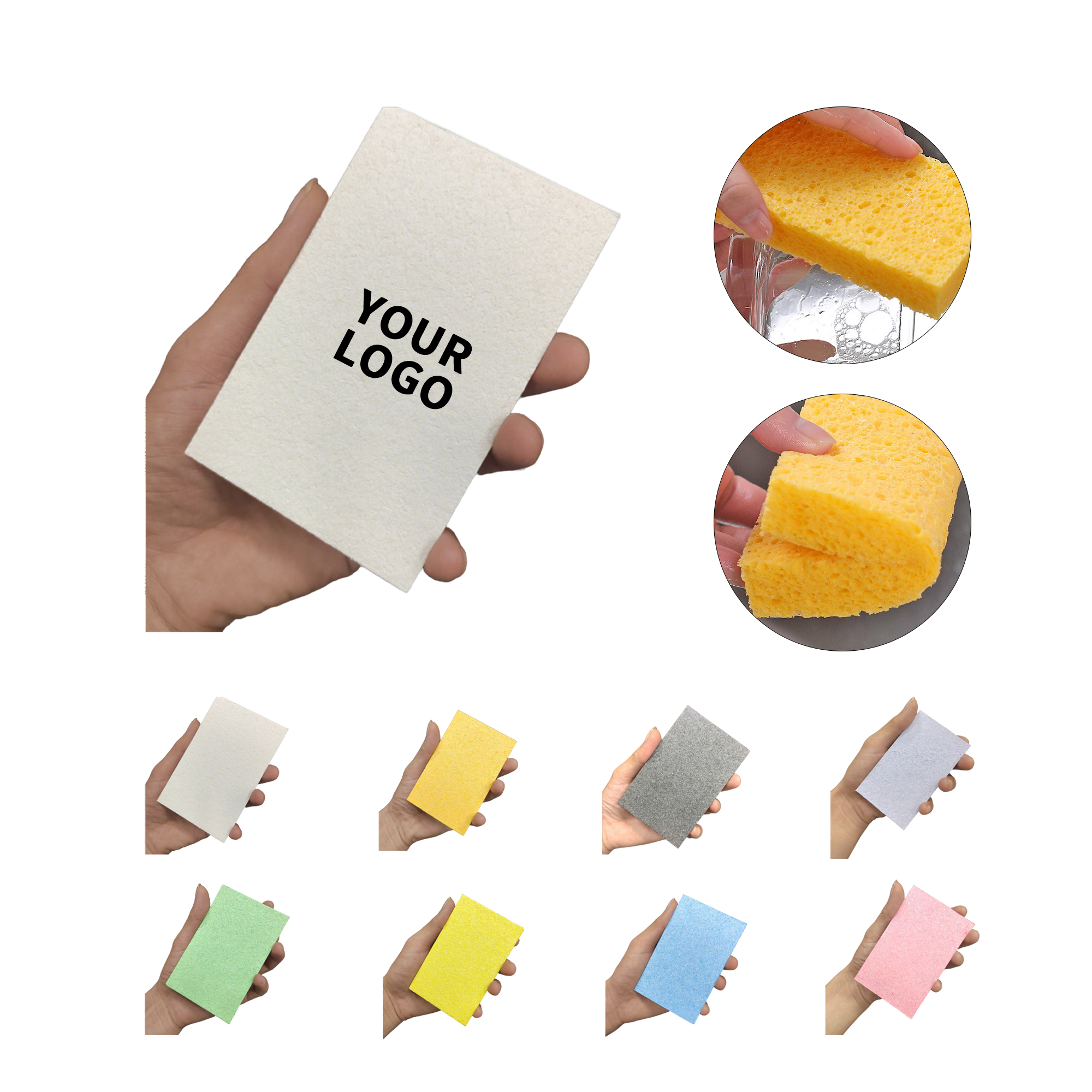 Compressed Rectangle Cellulose Sponge 9