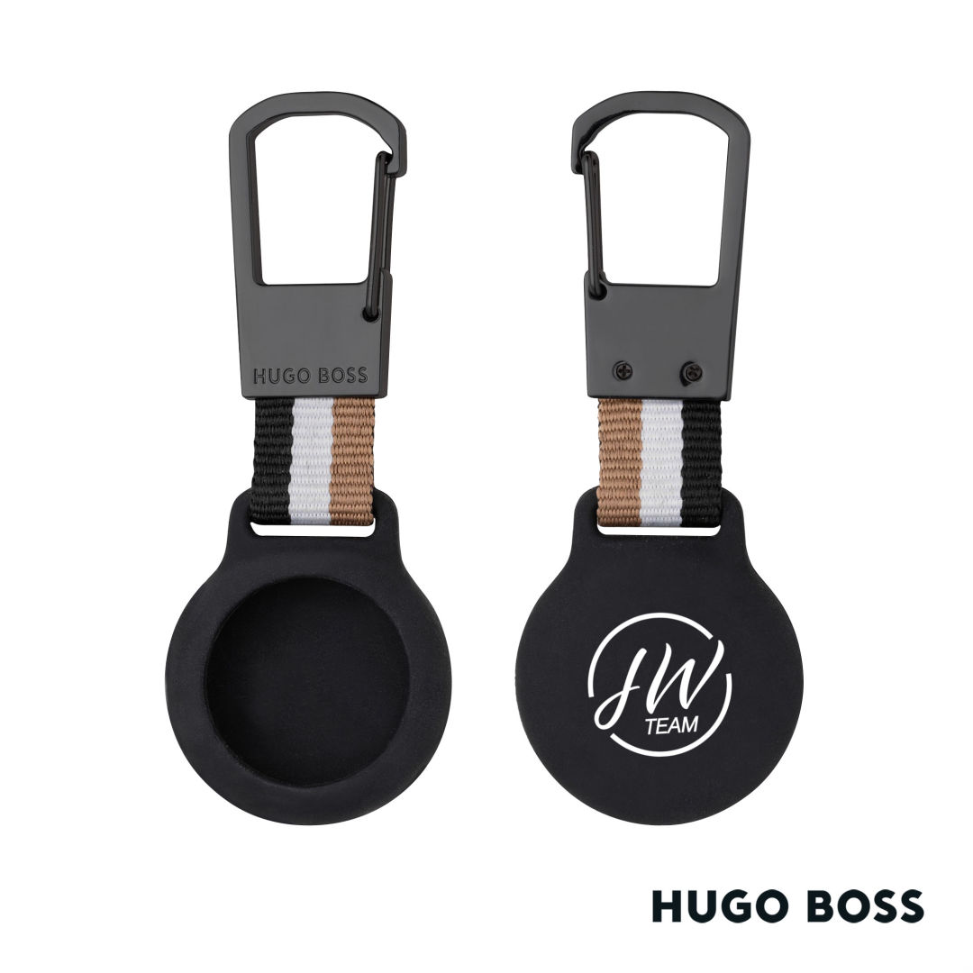 Hugo Boss® Iconic Key Ring With Air Tag Holder