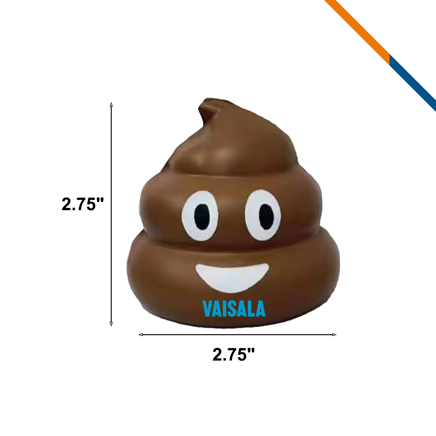 Lyrio Poop Emoji Stress Ball 4