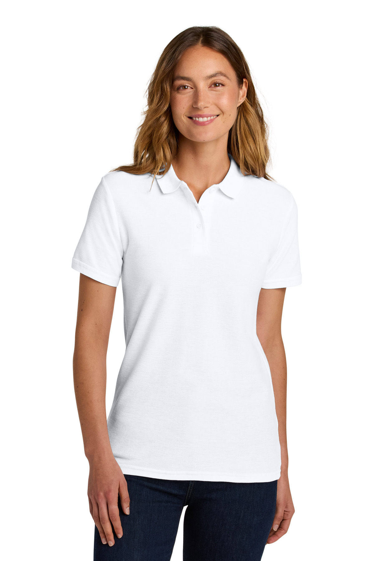 Gildan Softstyle Women's Pique Polo 64800L 65
