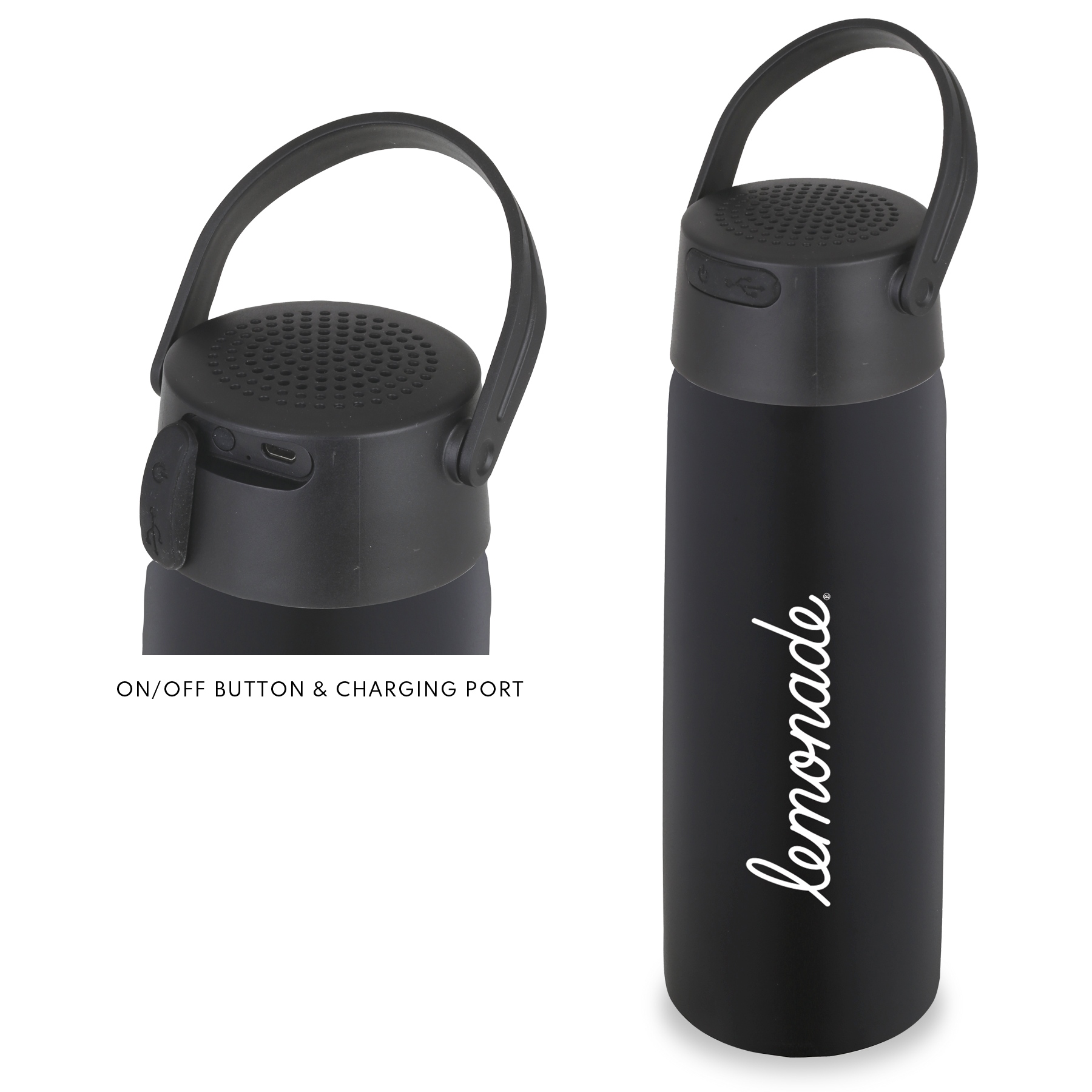 Groovy 23 Oz. Bluetooth Speaker Bottle 3