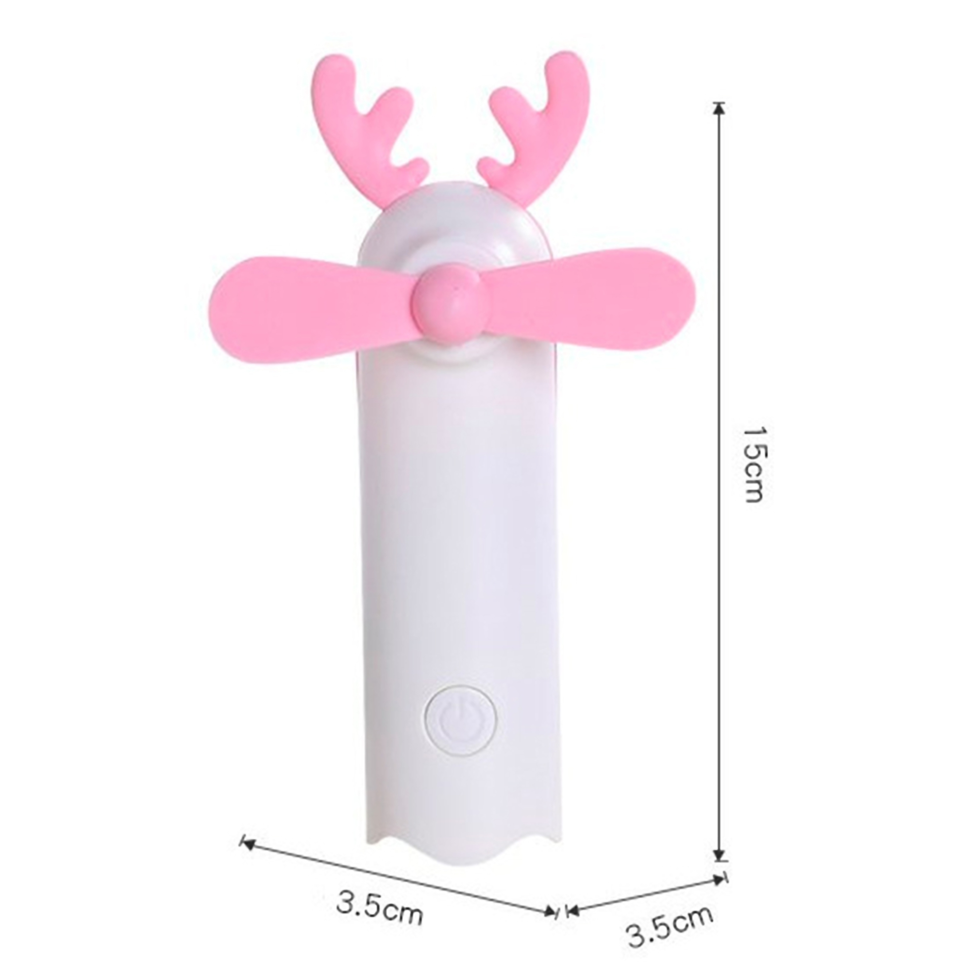 USB Rechargeable Deer Shaped Fan 2