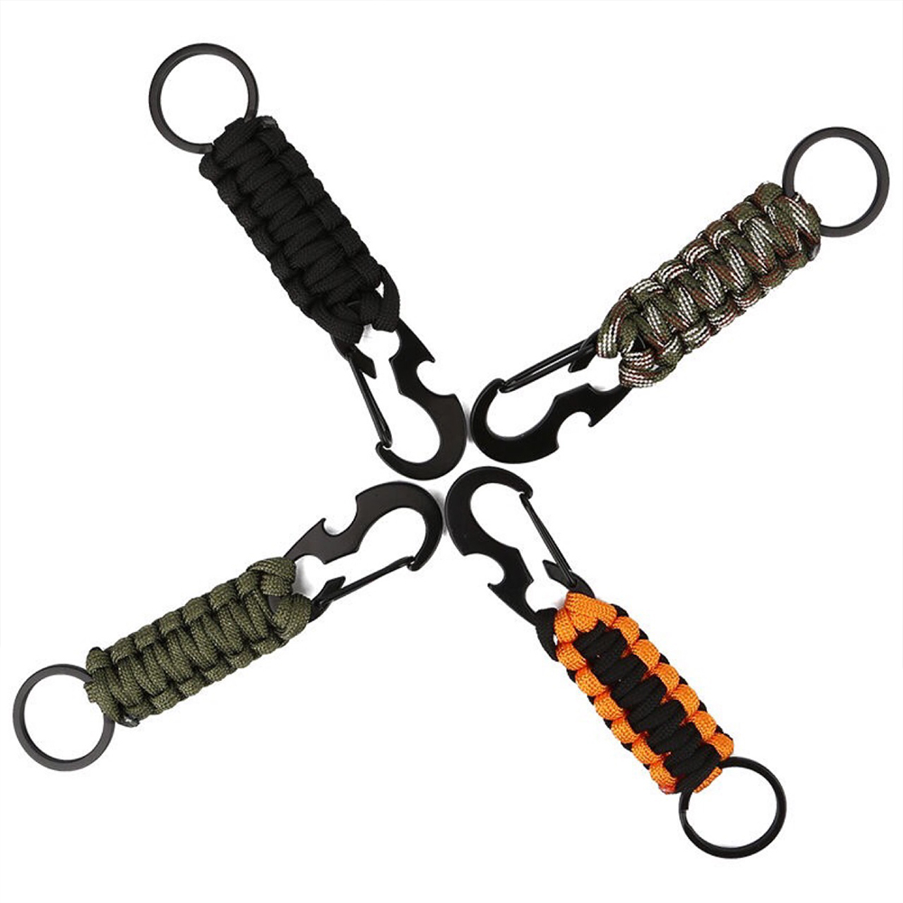 Tactical Rope Bottle Opener Keychain 1