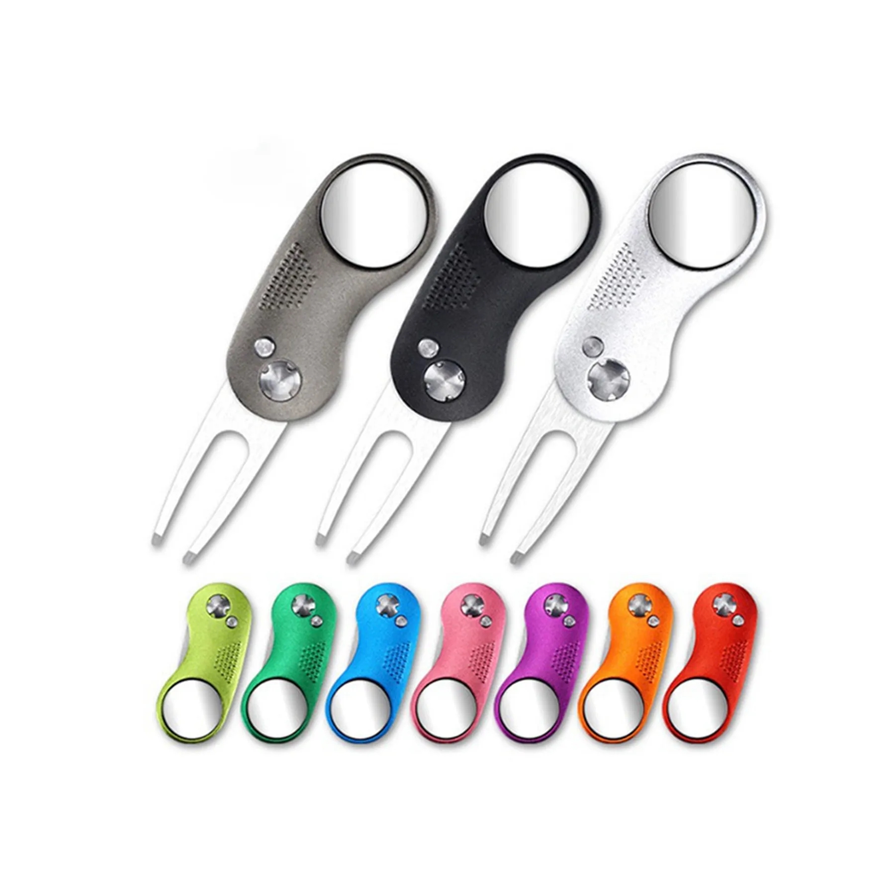 Golf Divot Repair Tool Foldable Switchblade 5