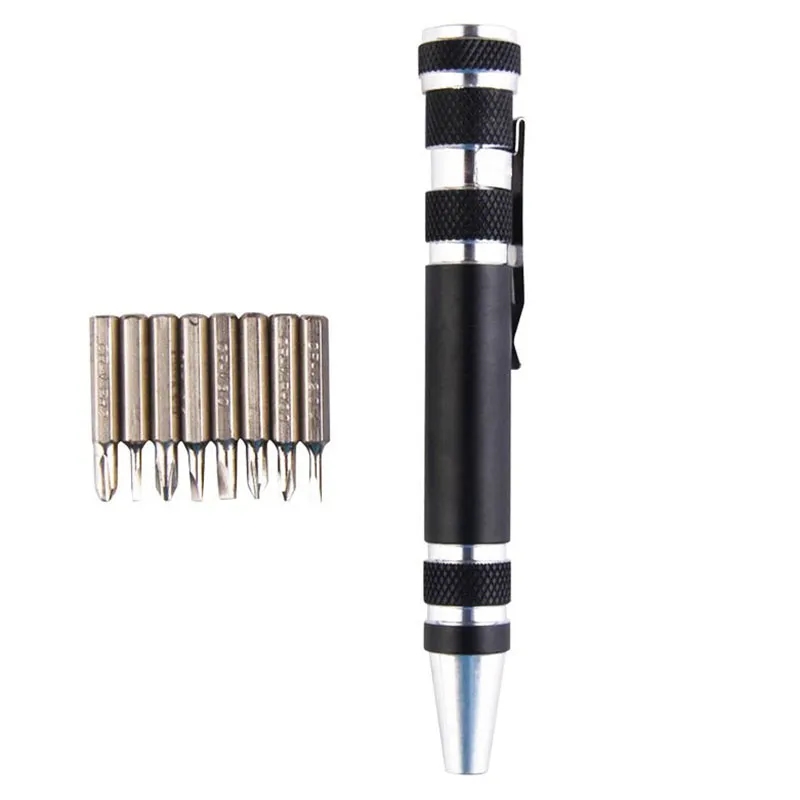 Aluminum 8-in-1 Magnetic Screwdriver Tool 6