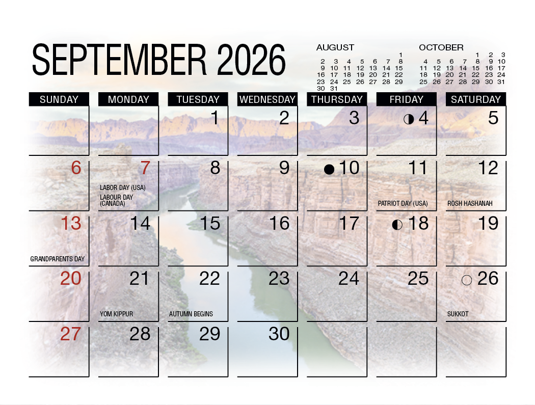 Triumph® Calendars America's Beauty Desk Calendar 32