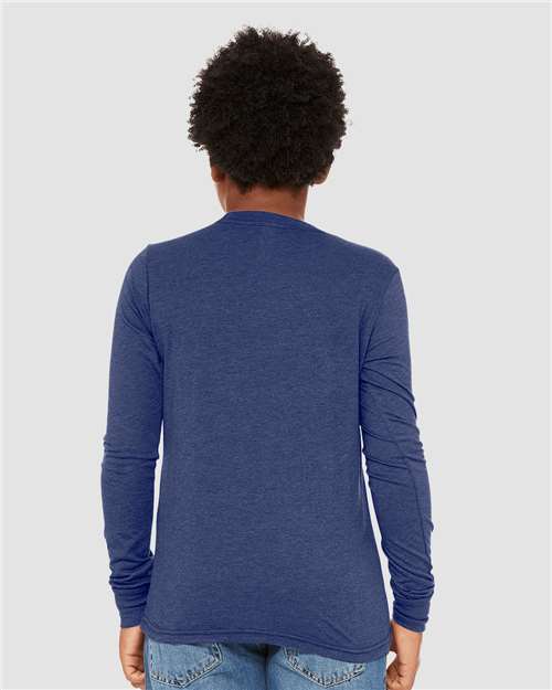 Youth Triblend Long Sleeve Tee - 3513Y 30