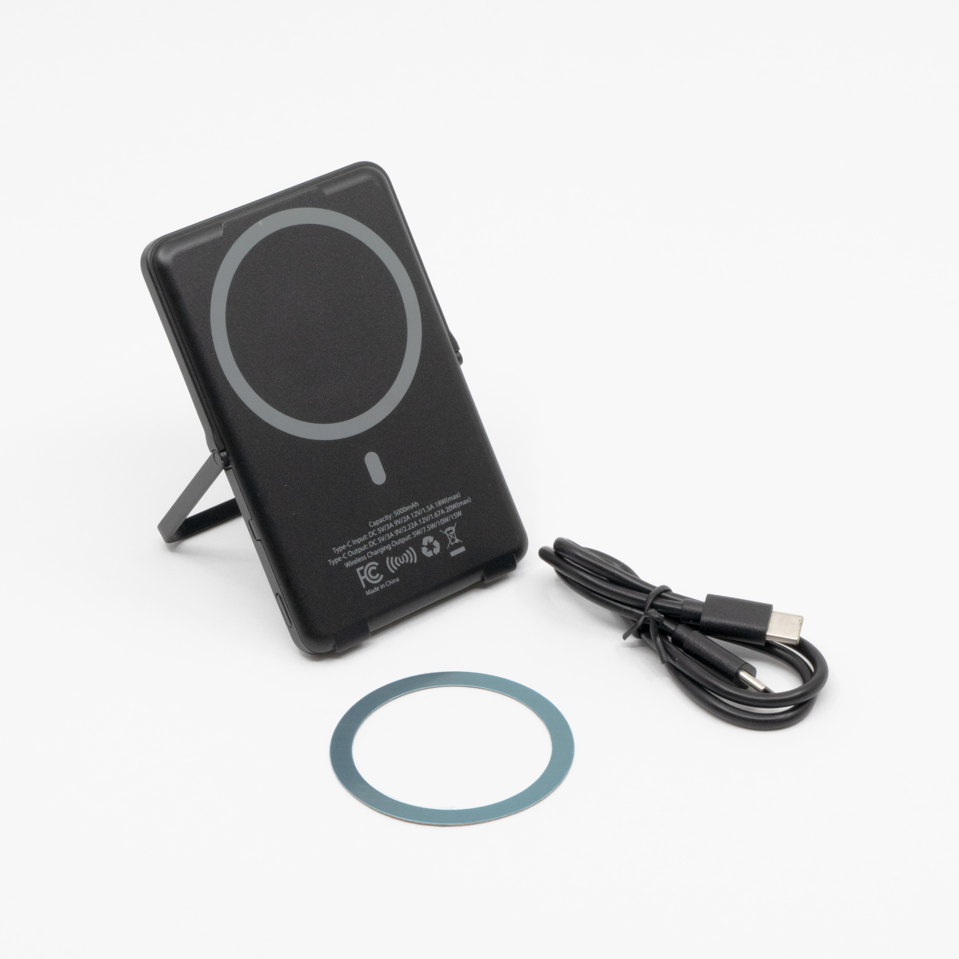 Slim 5,000 mAh MagSafe Power Bank with Kickstand 1