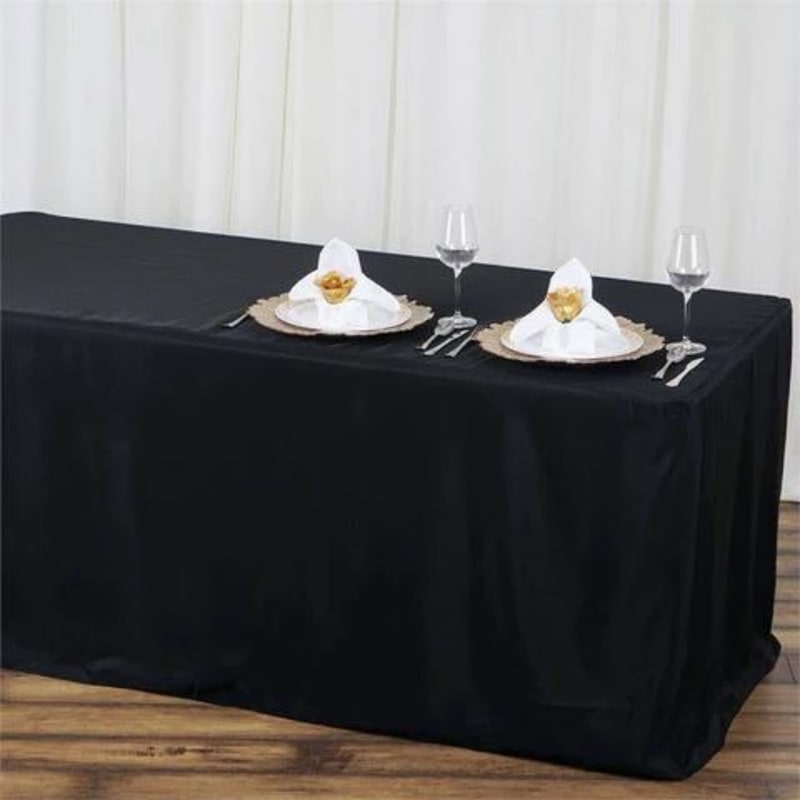 6FT Fitted Trade Show Table Cover - Full Color Imprint 50