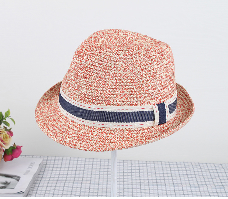 Straw Trilby Hat 3