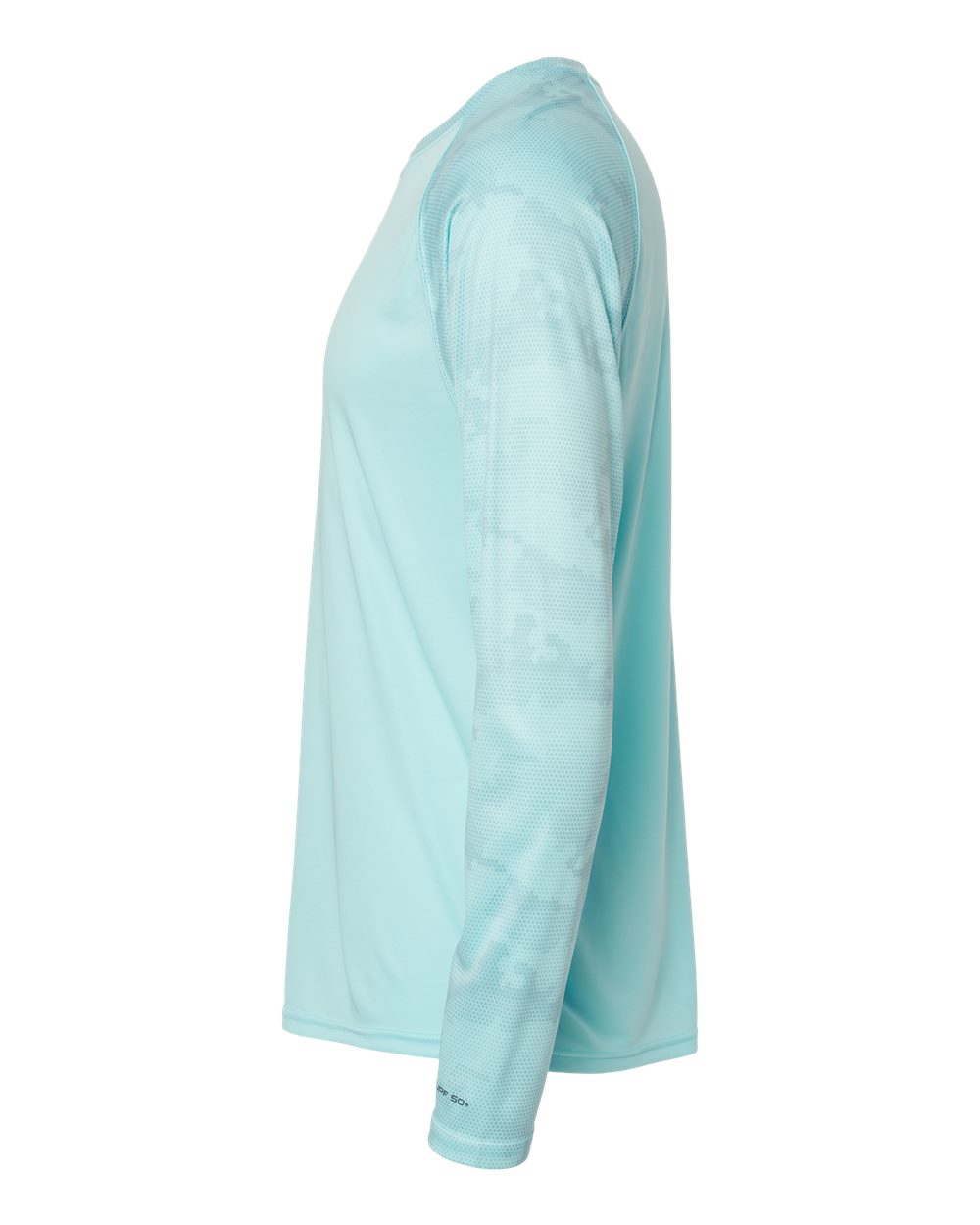 Unisex Cayman Performance Camo Colorblocked Long Sleeve T-Shirt - 216 41