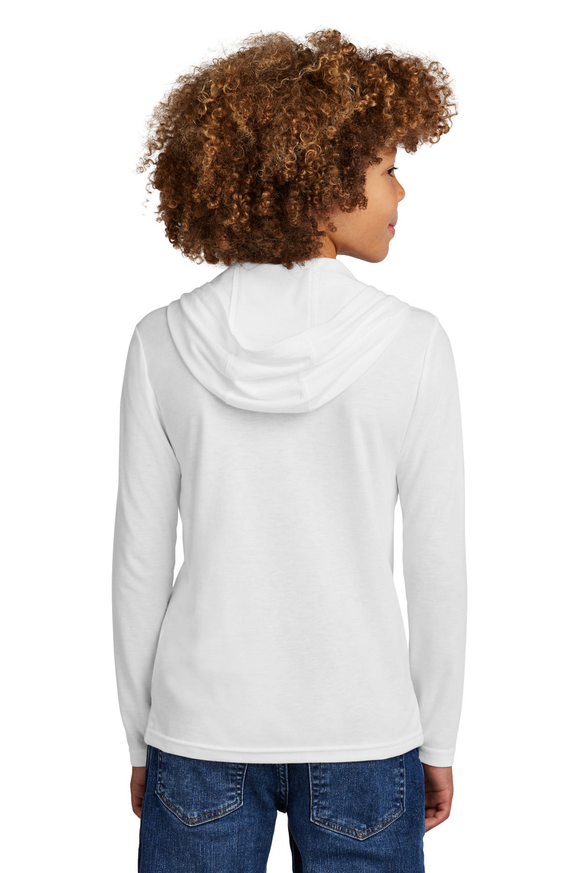 District Youth Perfect Tri Long Sleeve Hoodie DT139Y 13