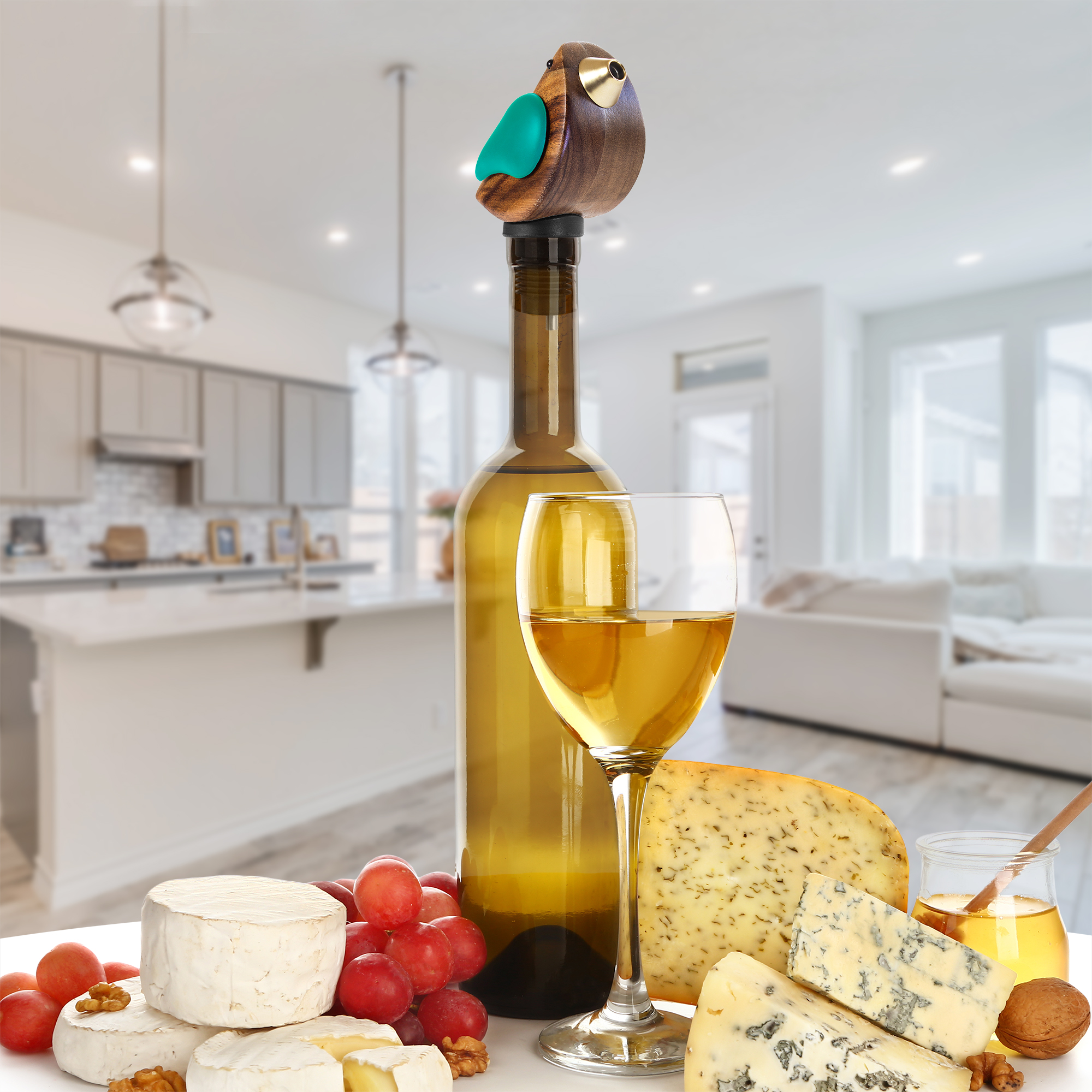 Songbird Specialties™ Bottle Pourer - Turquoise 5