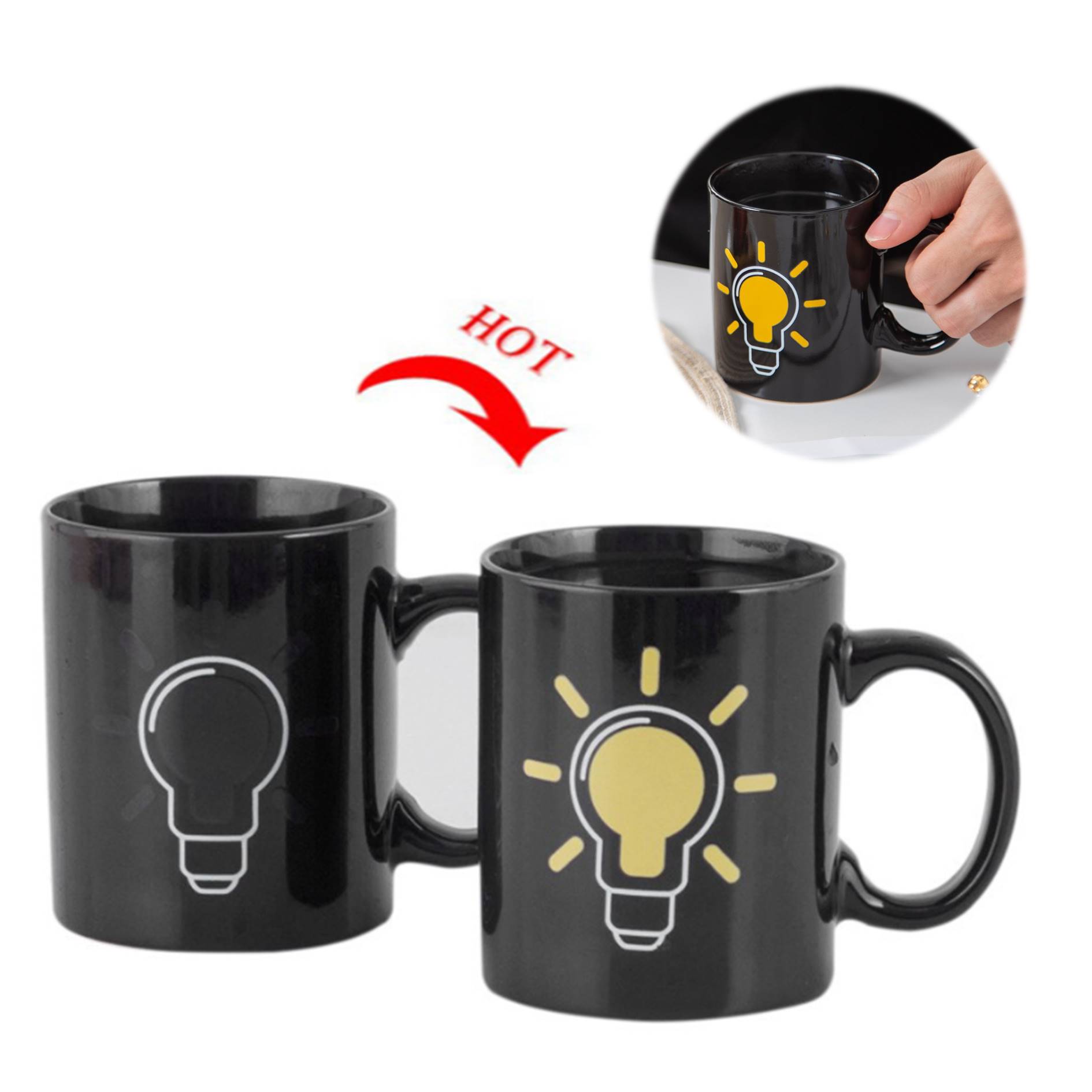 Custom Heat Changing Coffee Mug 4