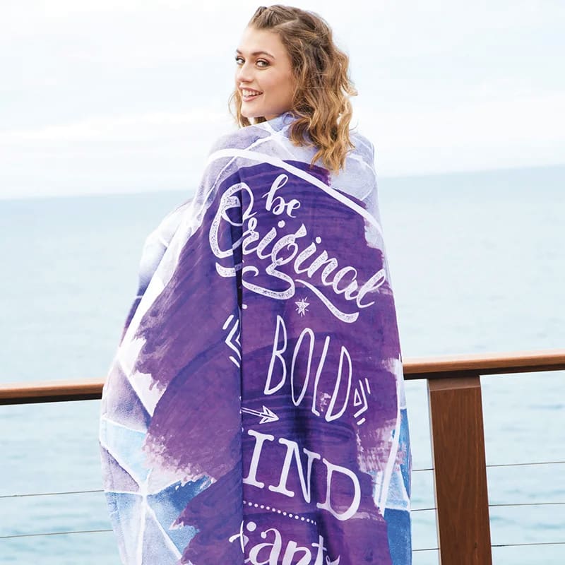 Custom Plush Fleece Photo Blanket 2