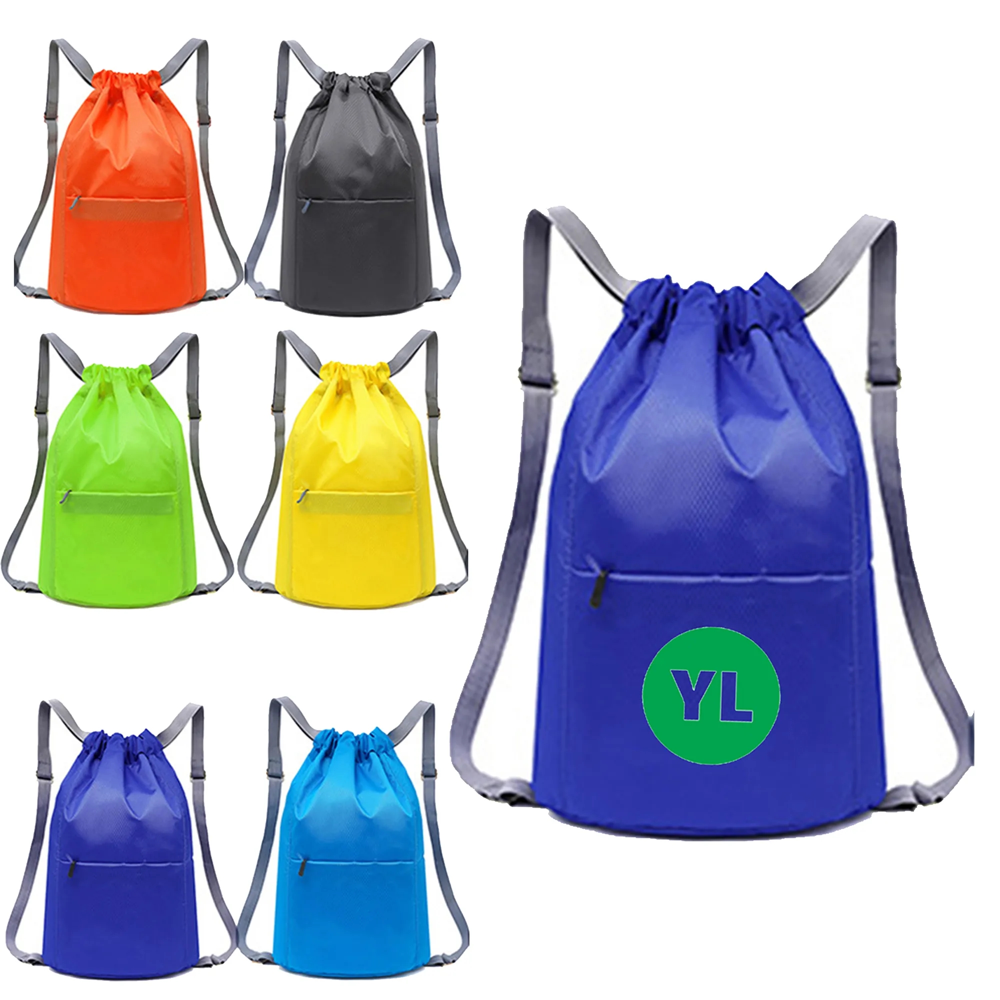 Oxford Sport Backpack with Drawstring 3