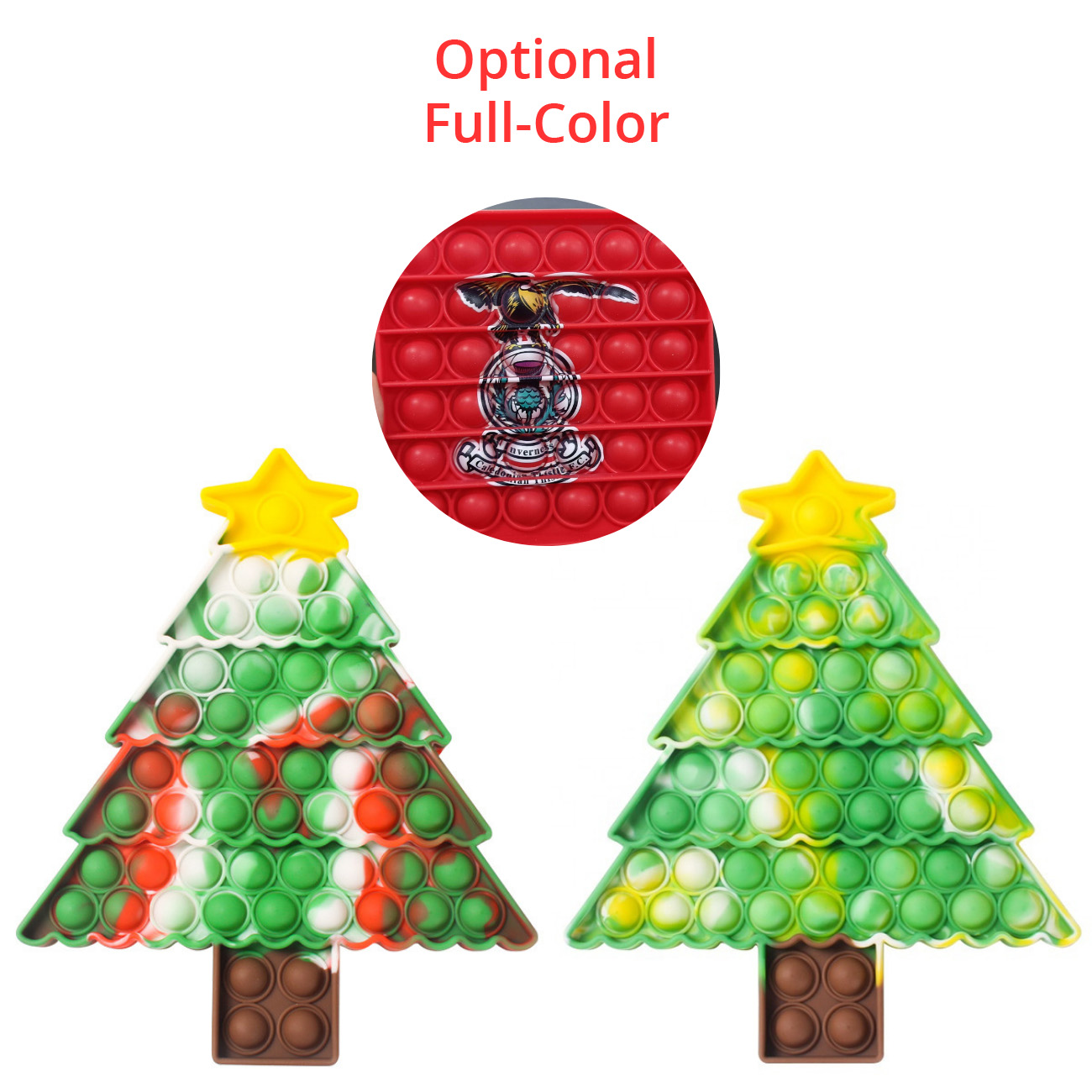 Christmas Tree Pop It Fidget Toy 2