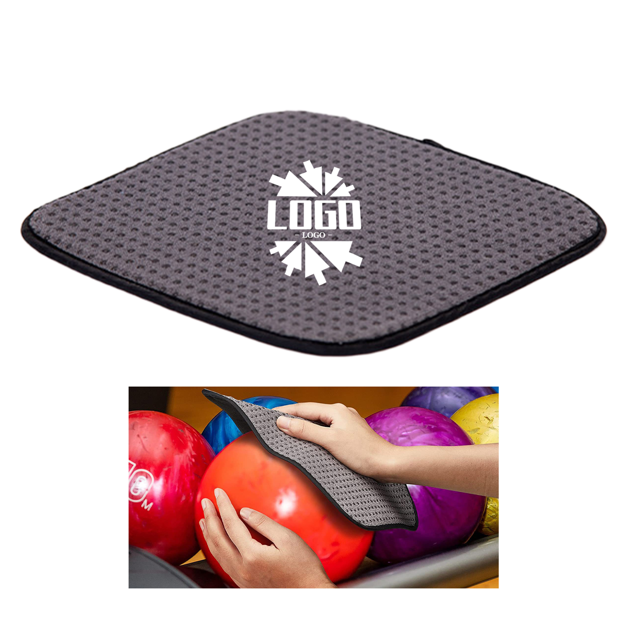 Bowling Ball Towel 2