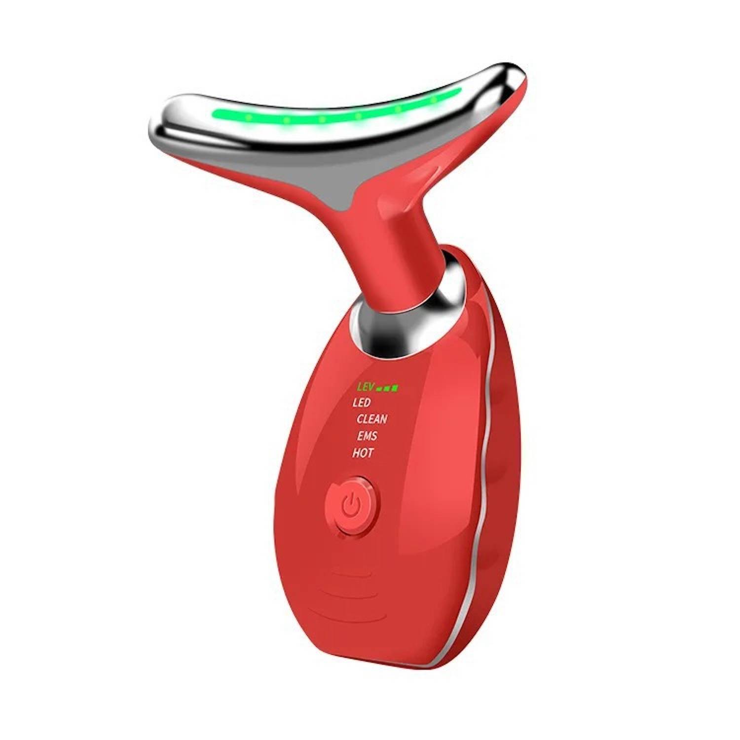 7 Color Led Face And Neck Massager 4