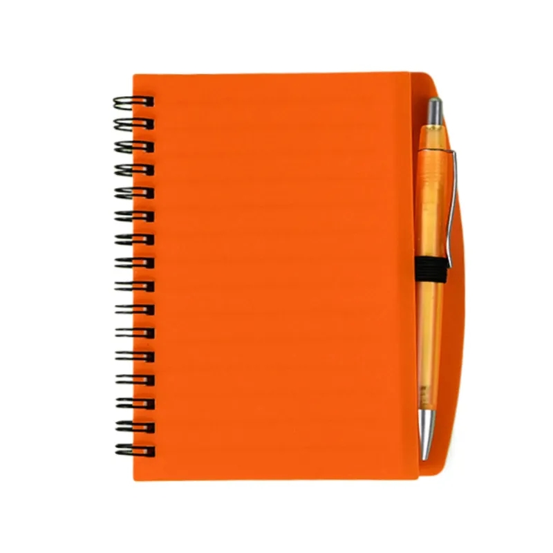 Spiral Notebook With Pen 2