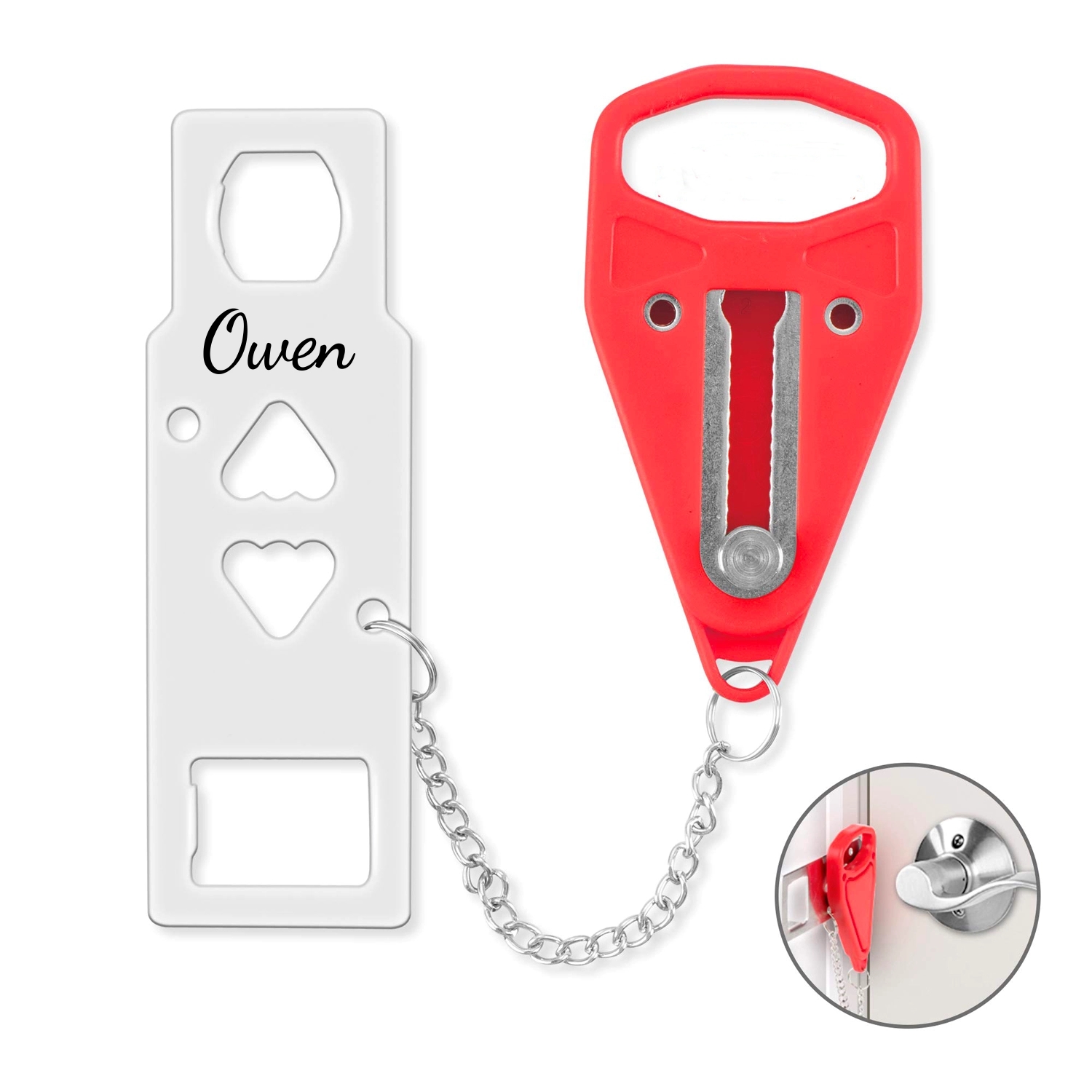 Stainless Steel Portable Door Lock 2