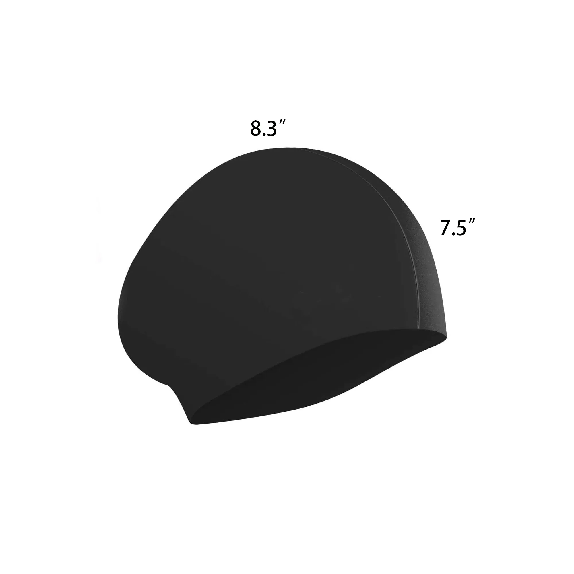 MOQ20 Silicone Swimming Cap Colorfast Printing 1