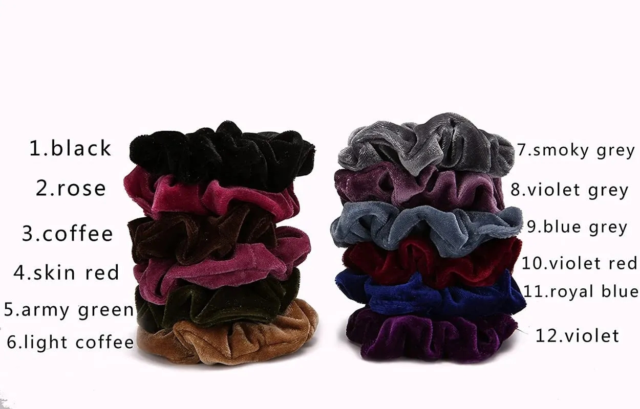 Velvet Hair Scrunchie 5