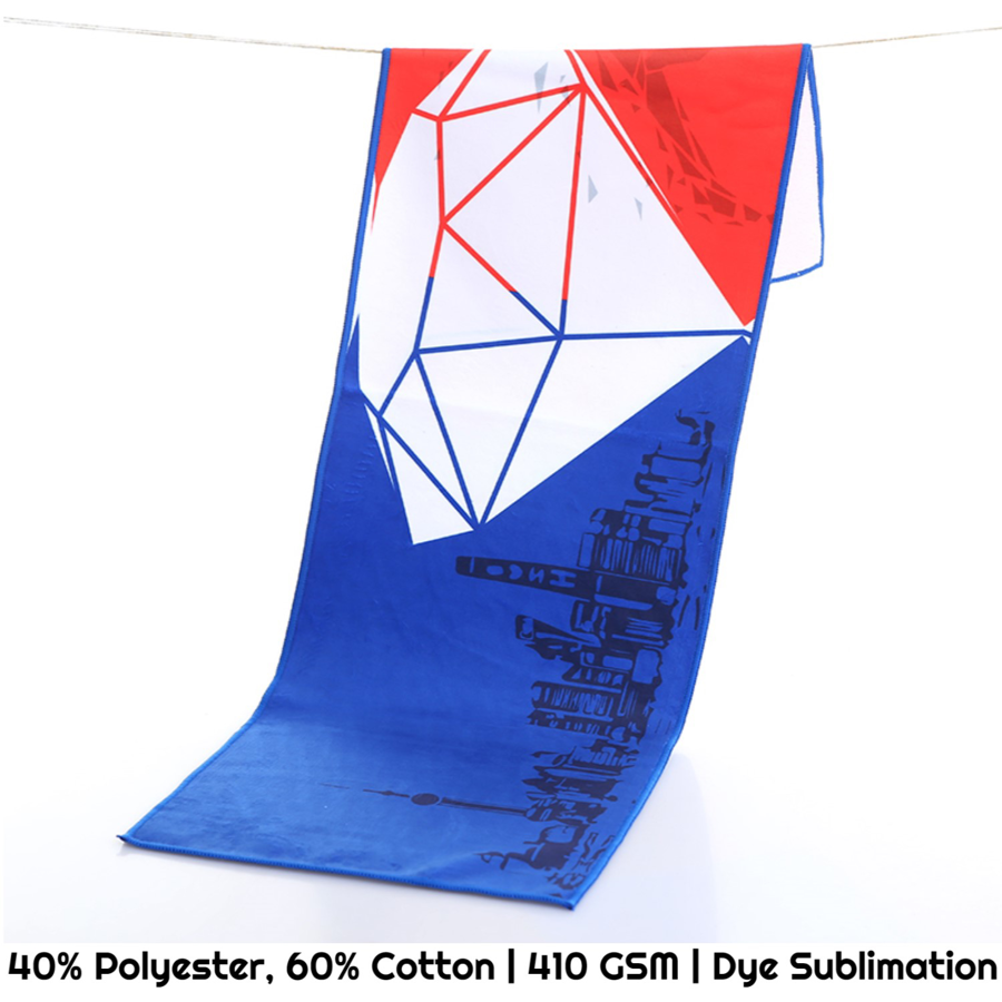 Premium Sublimated Poly-Cotton Towel