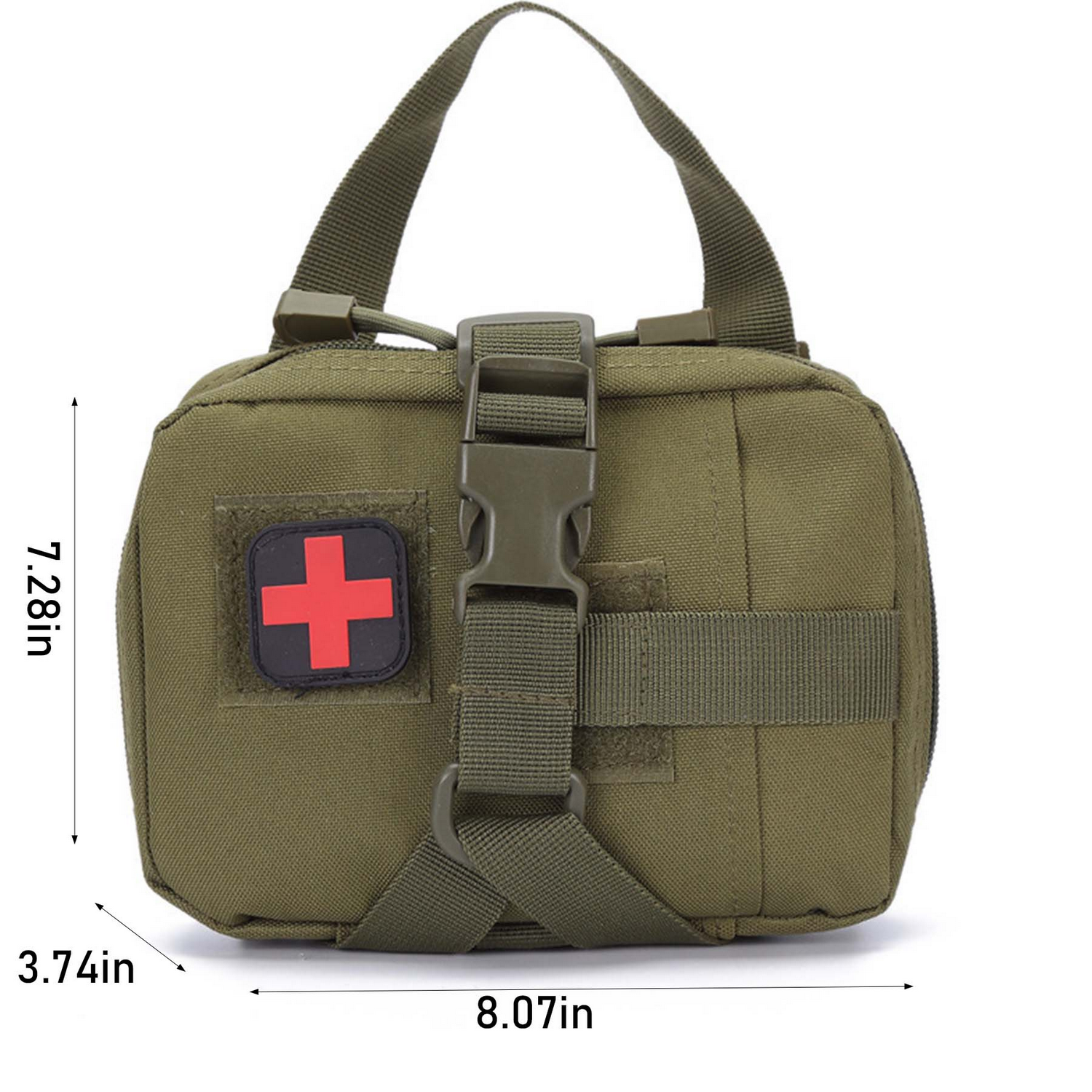 Nylon Durable First Aid Kit Tactical Survival Emergency Bag 6
