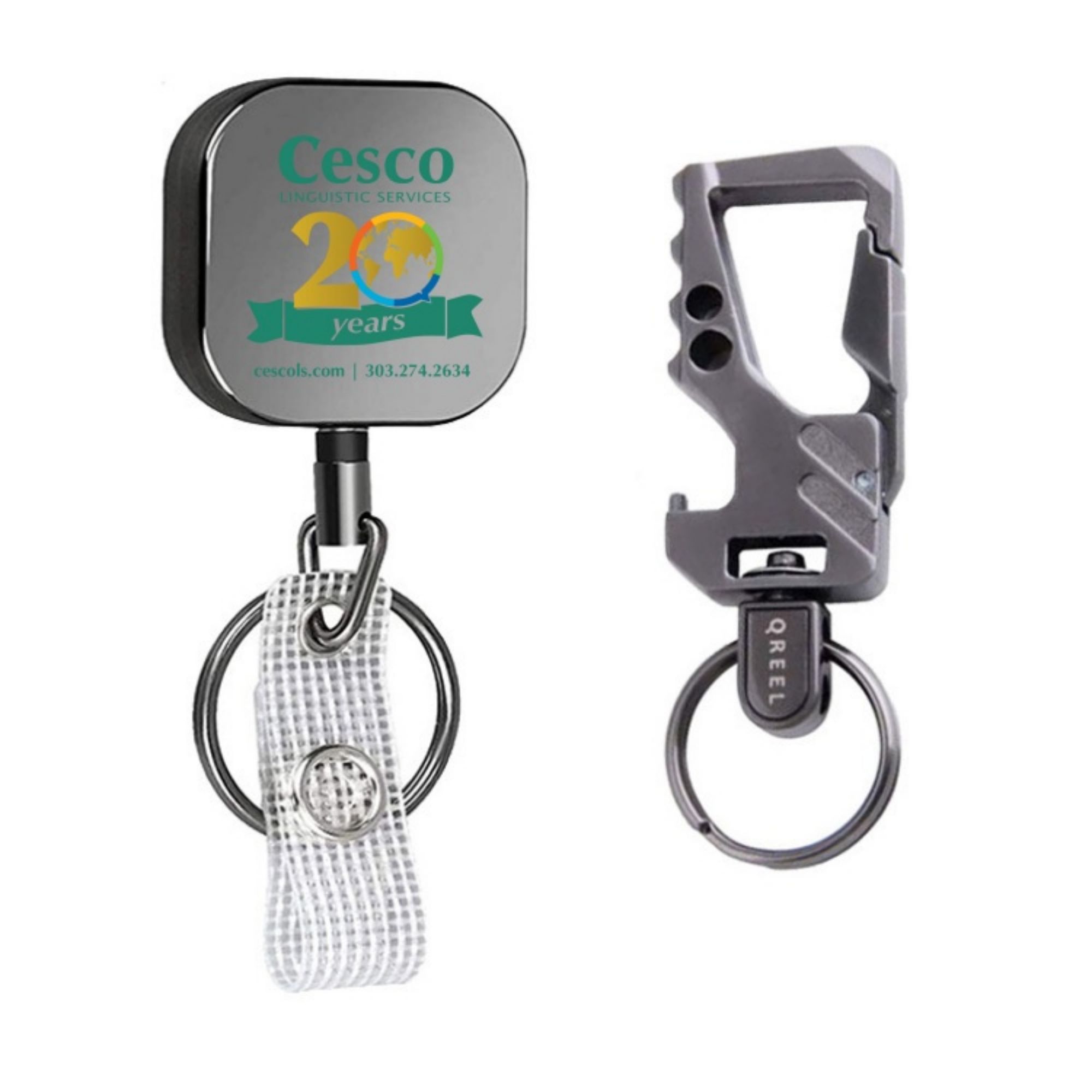 Retractable Keychain
