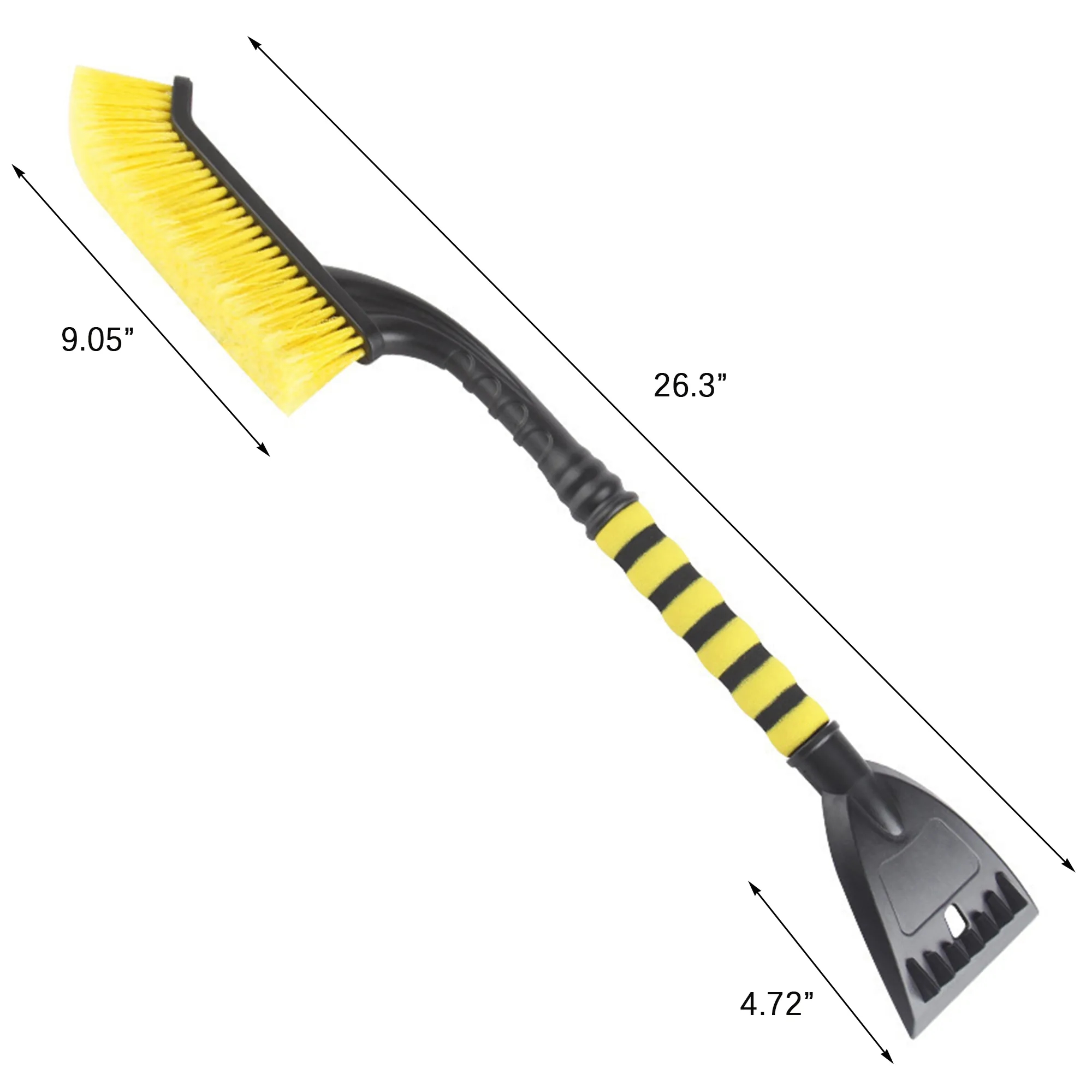 Snow Brush Shovel With Foam Grip 2