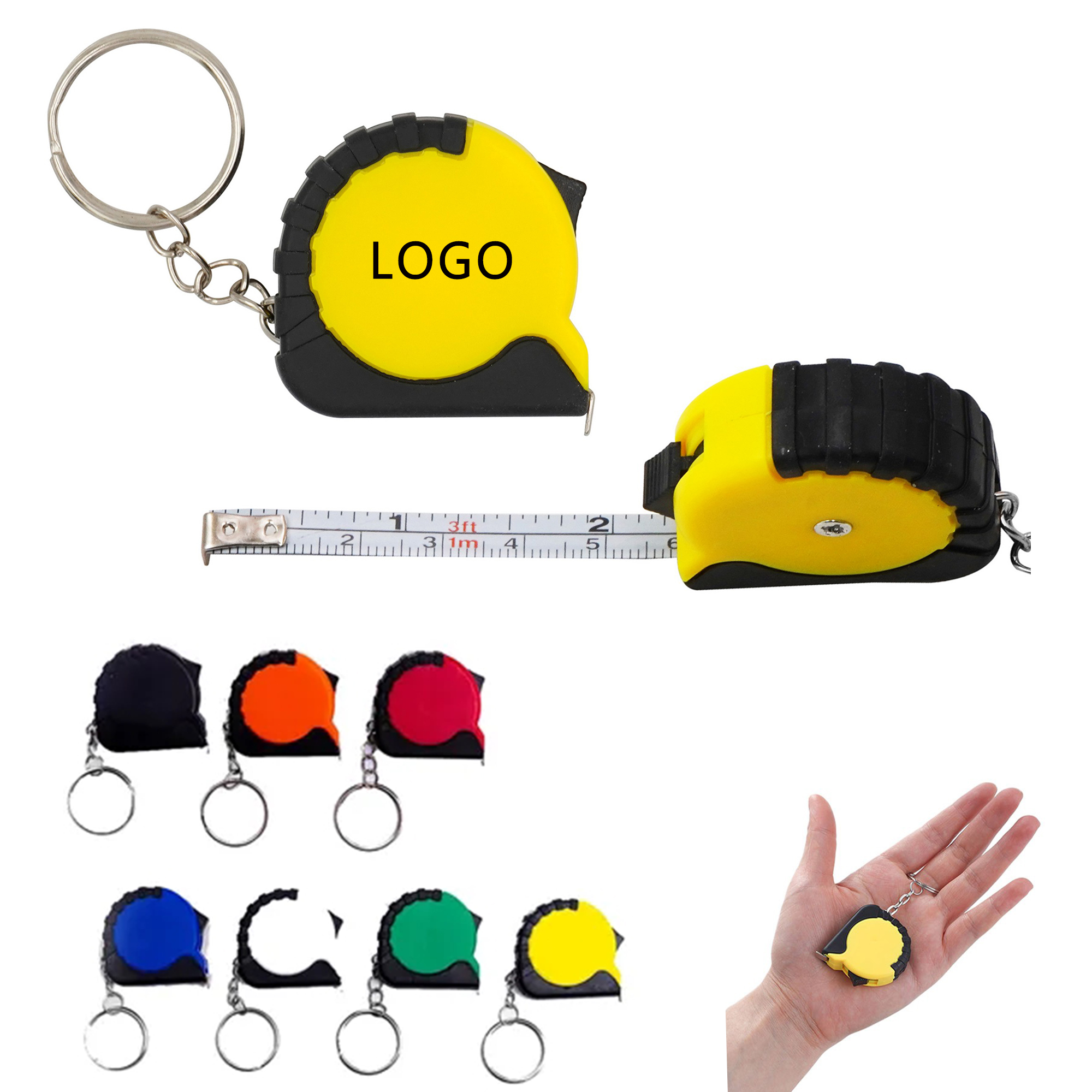 Mini Steel Tape Measure Retractable 2