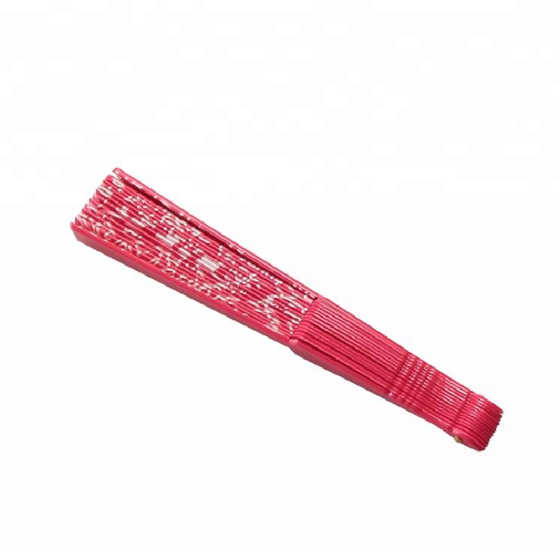 Portable Plastic Handheld Folding Fan 5
