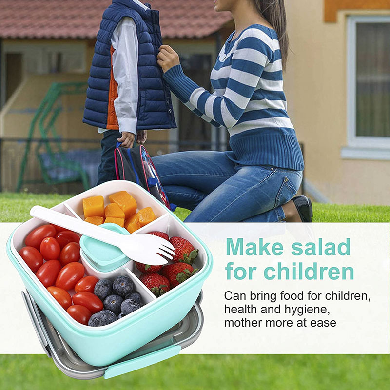 Salad Lunch Box with Fork 4