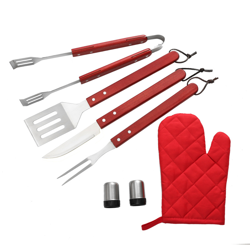 7-Piece BBQ Apron & Tool Set 2