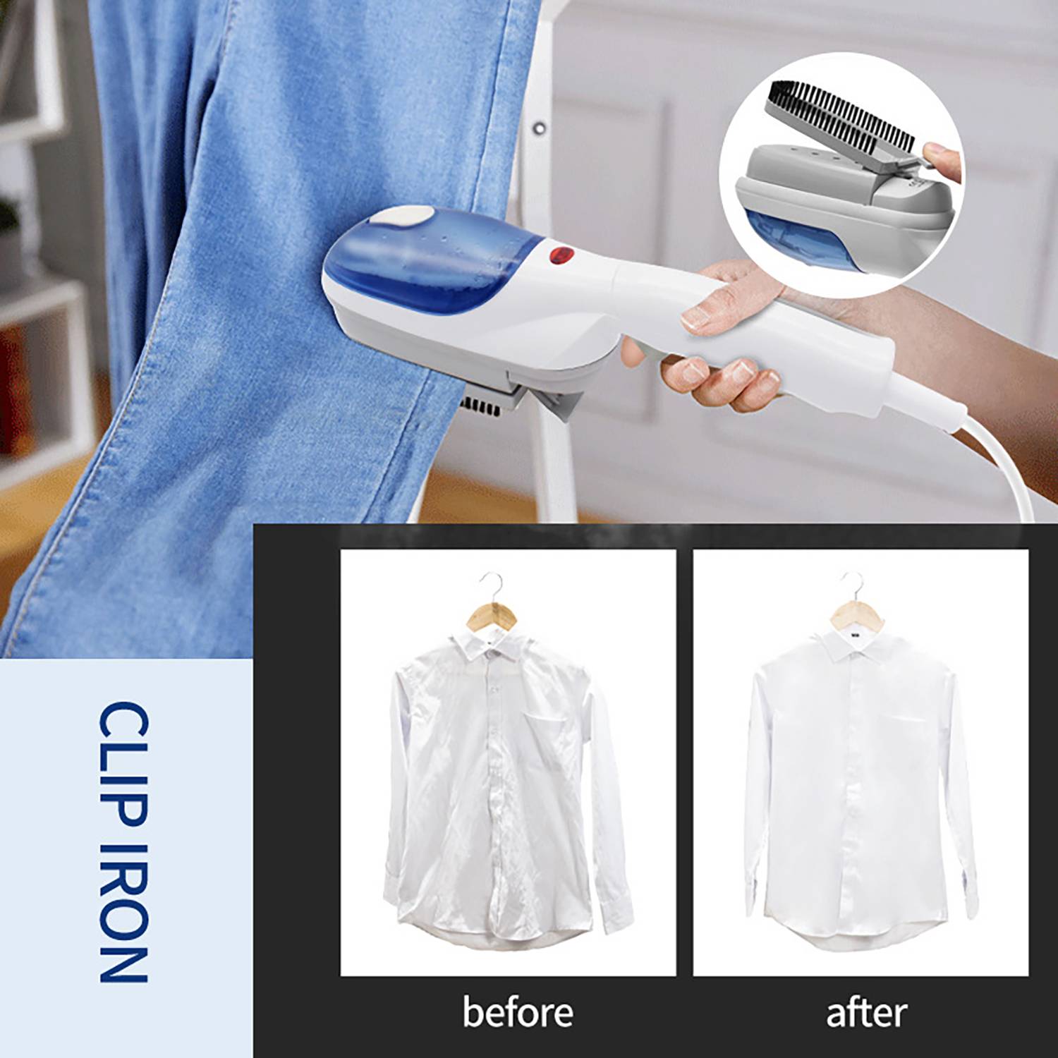 3Oz Portable Handheld Steam Iron 7