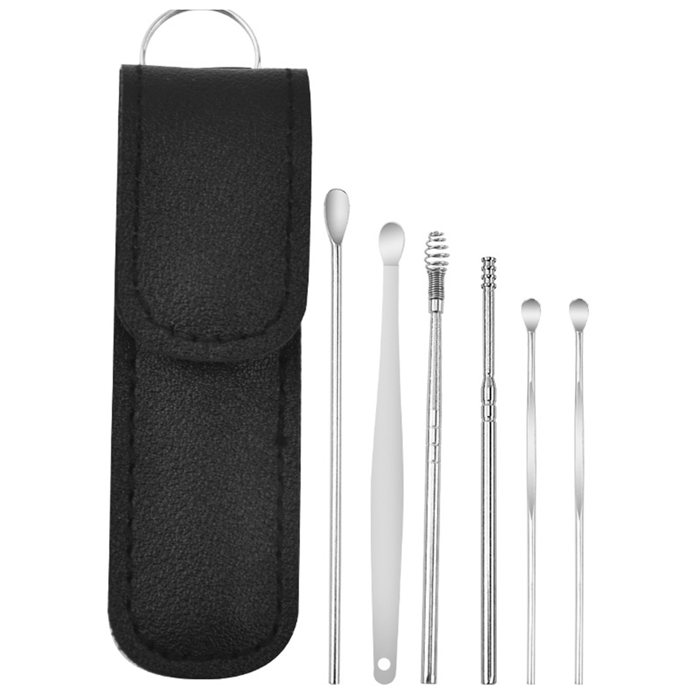 Stainless Steel Household Ear Scoop Set 5
