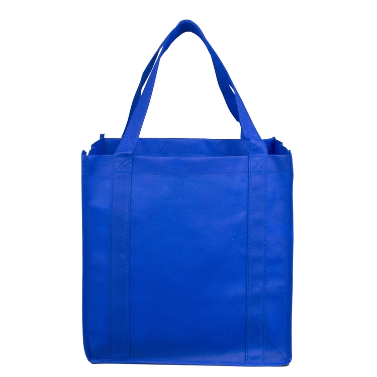 12-1/2"W x 13"H x 8"Gusset - "MEGA" Grocery Shopping Tote Bag 45
