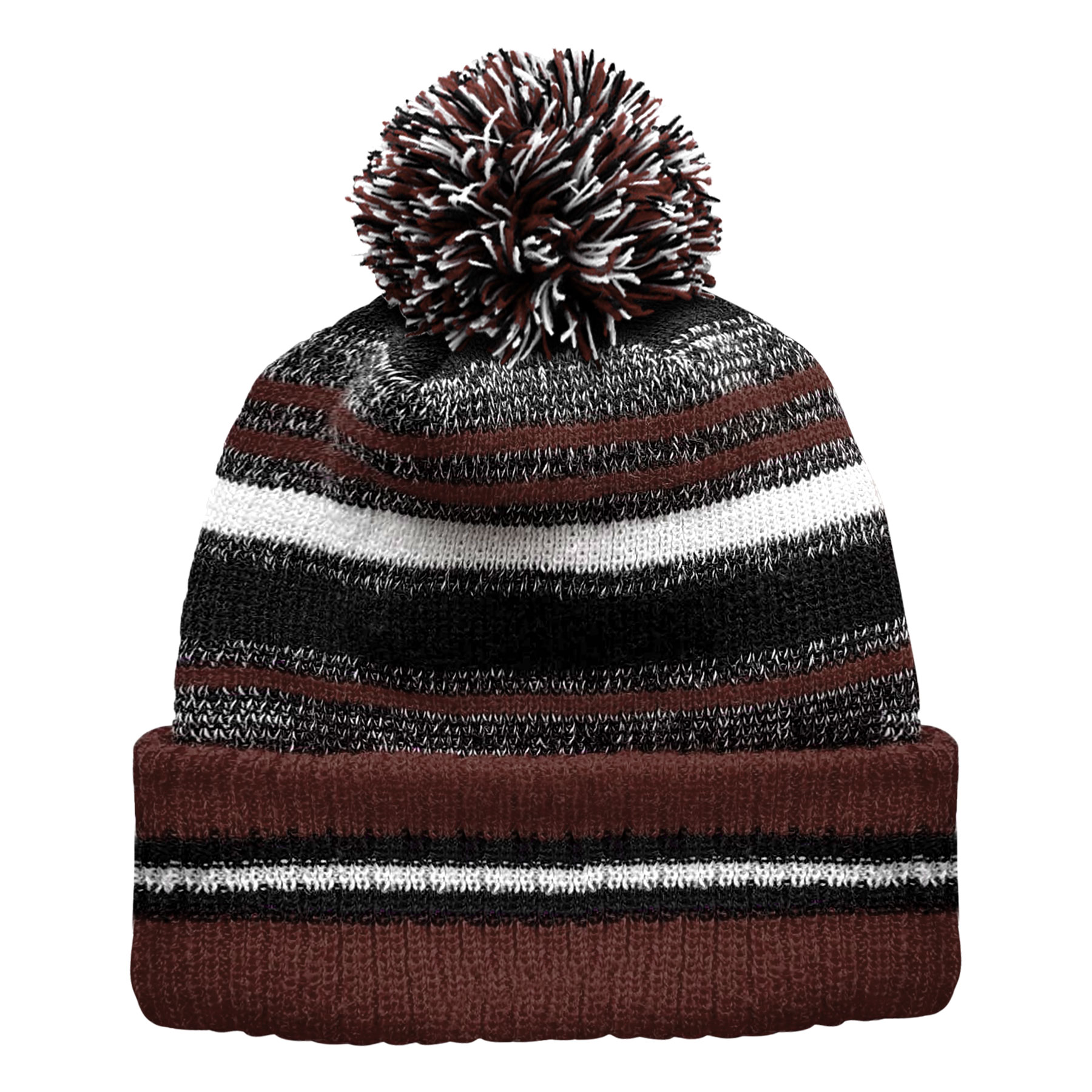 Classic Cuff Winter Beanie Hat with Pom Toque 5