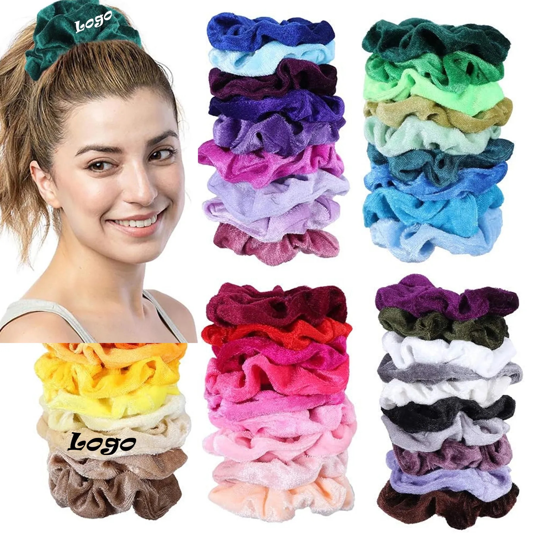 Velvet Hair Scrunchie 2
